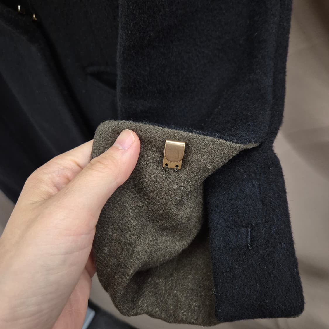 시스템 캐시미어 블랜디드 코트 80 상품이미지4