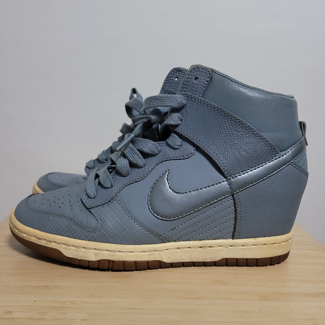 (245) NIKE 나이키 덩크 하이 스카이 그레이 여성용 상품이미지1