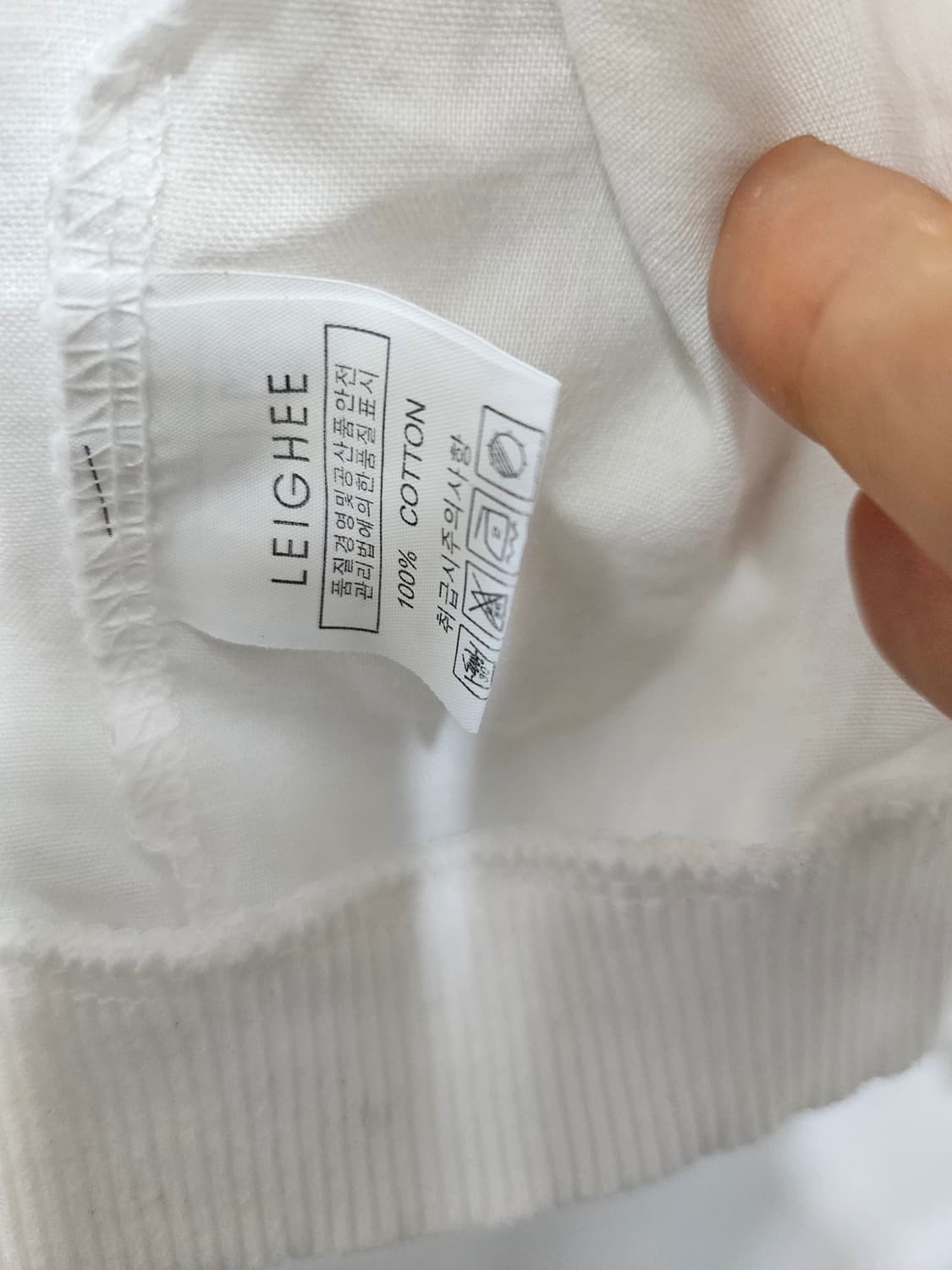 화이트 레이스 린넨 가디건 블라우스  상품이미지6