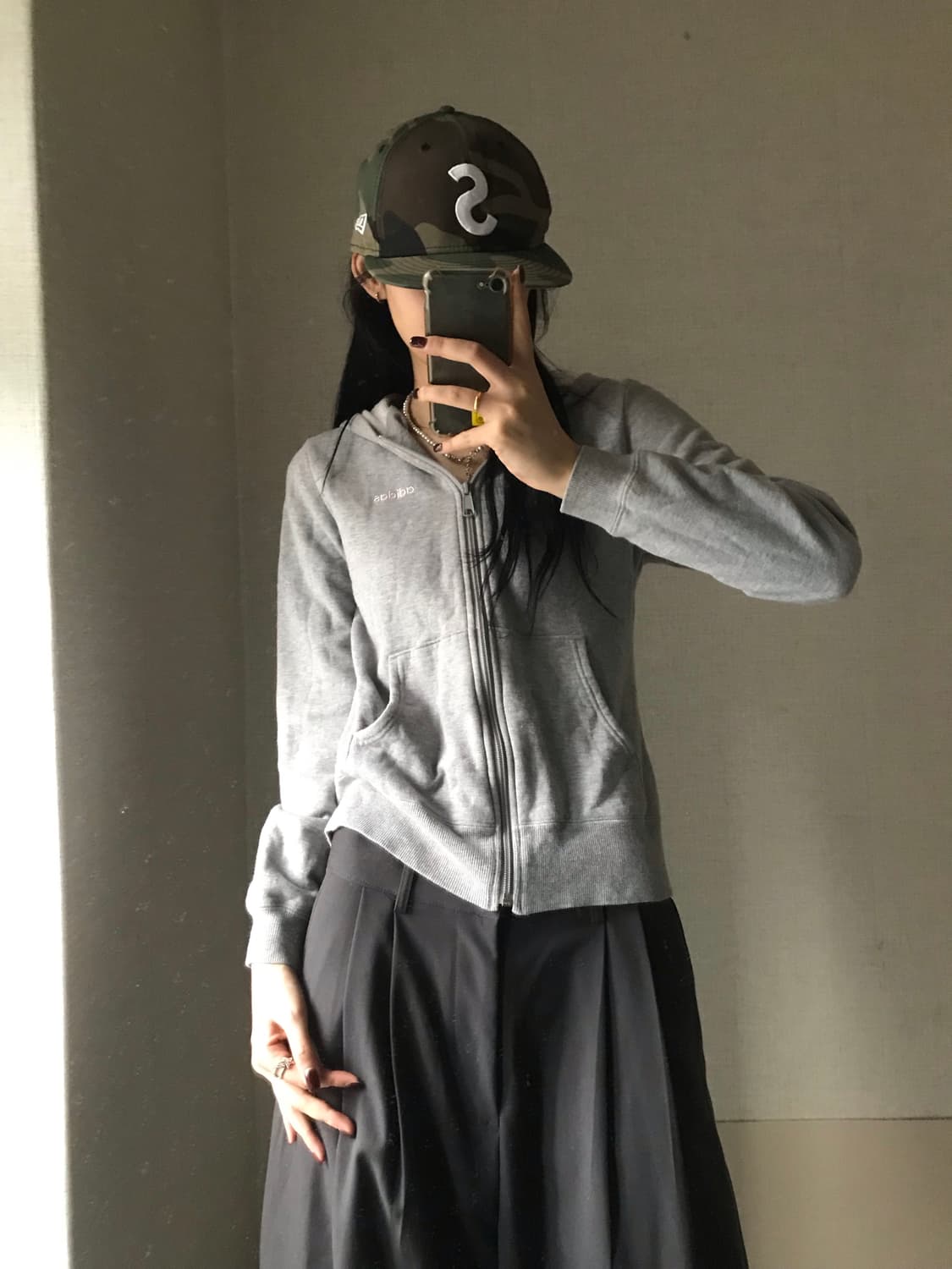 아디다스 회핑 후드집업 상품이미지5