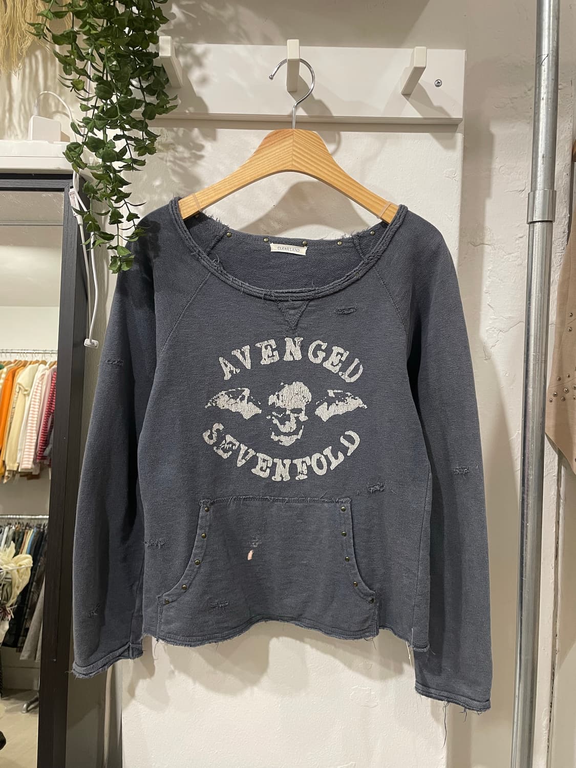 Clear land skull T-shirt 상품이미지6