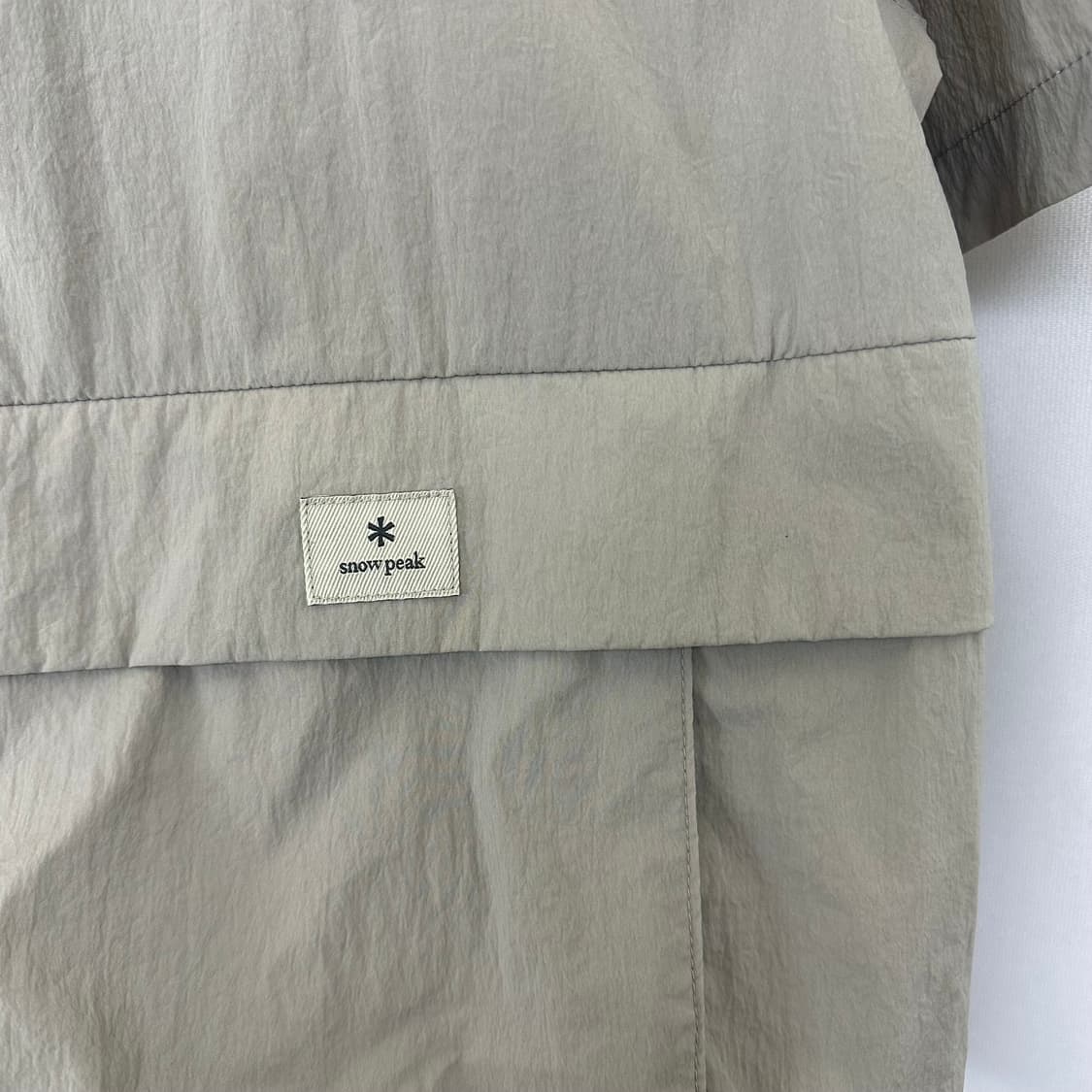 스노우피크 남자 후드 반팔티 나일론 105 상품이미지4