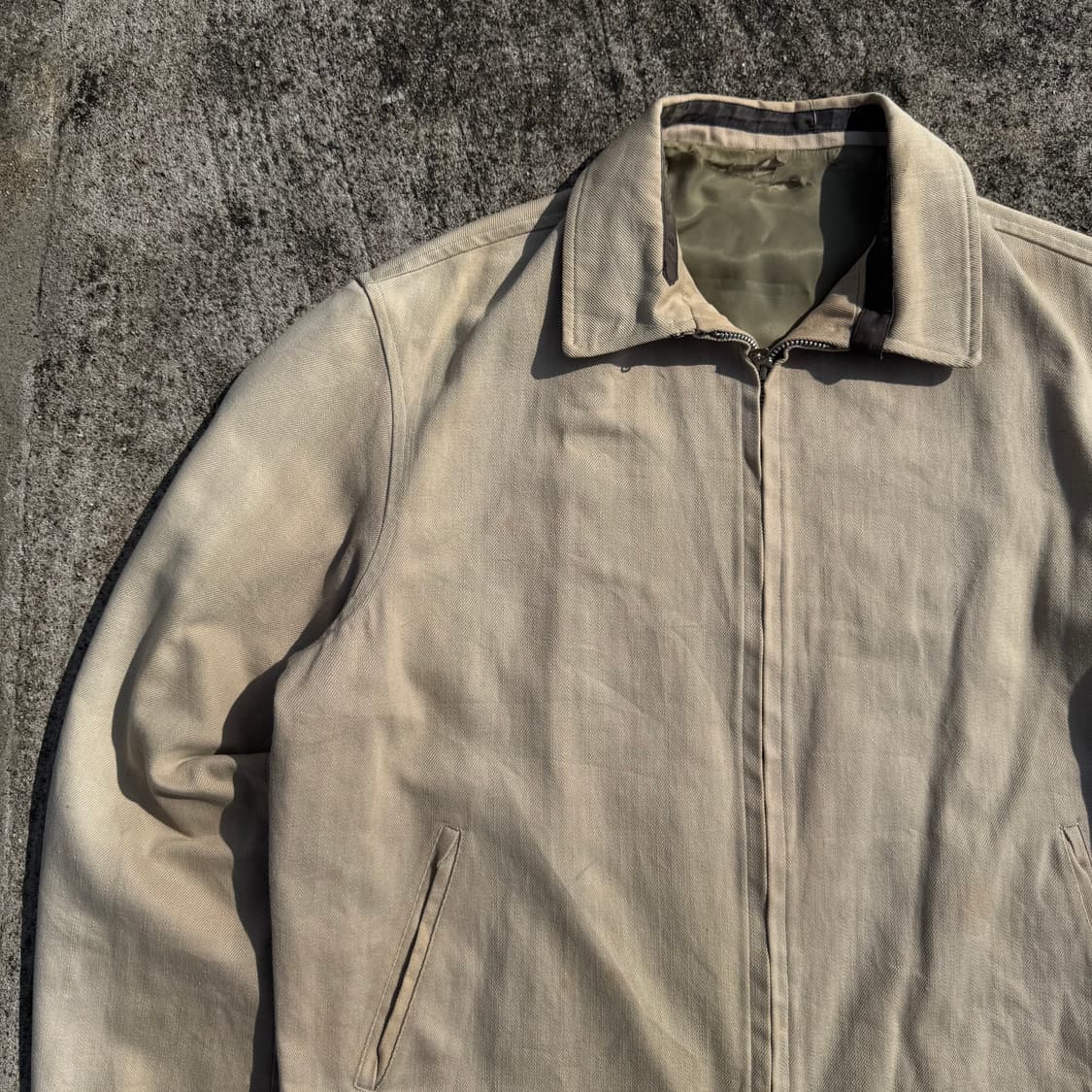 [L] Y's For men 코튼 트윌 집업 자켓 상품이미지4