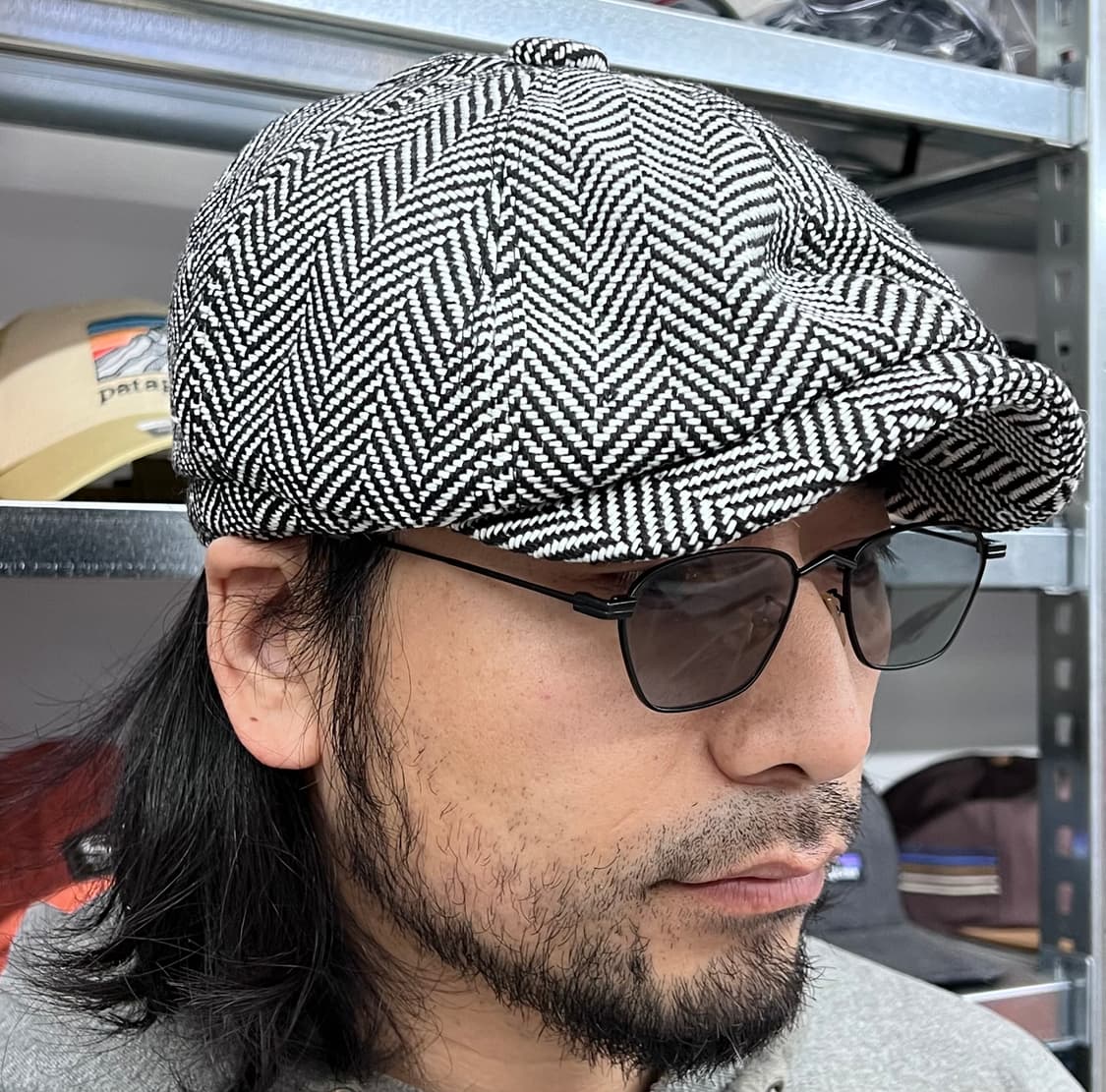 헤링본 클래식 캡 상품이미지4