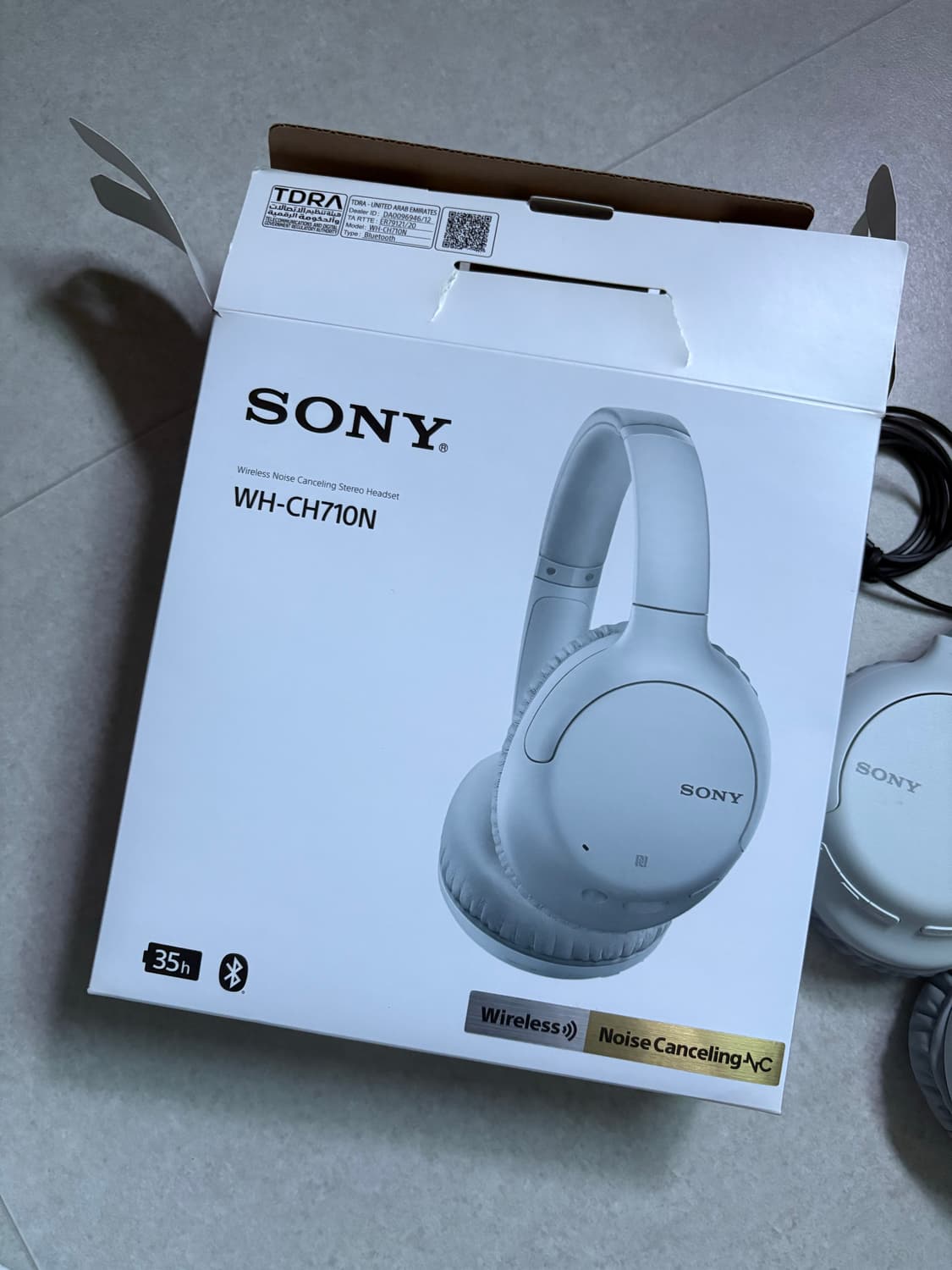 소니 WH-CH710N 화이트 헤드폰 상품이미지3