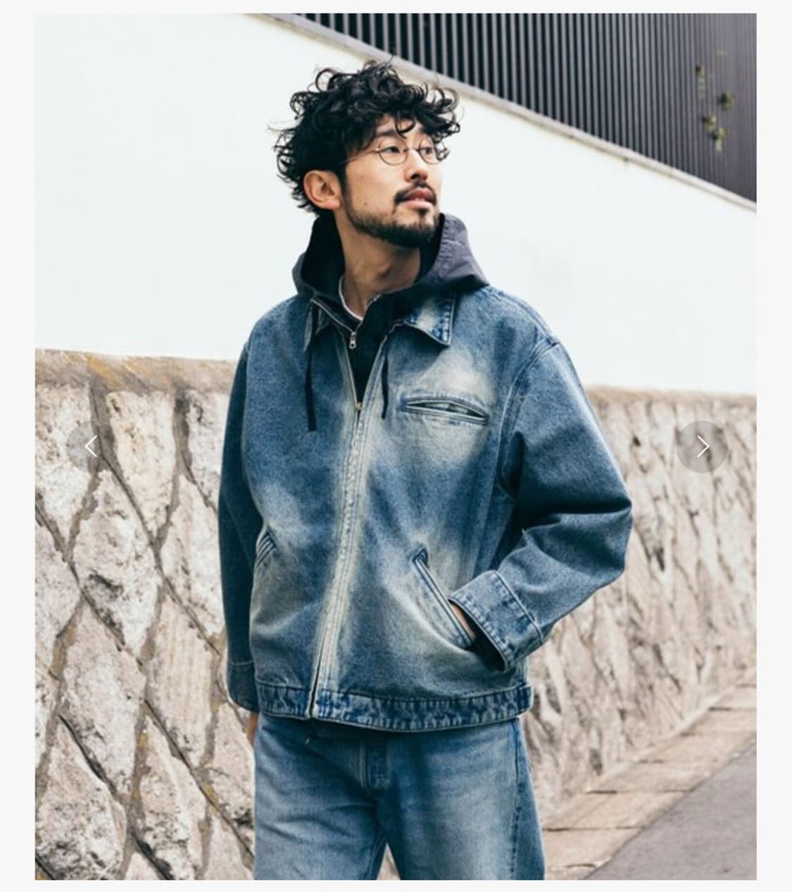 FREAK’S STORE - 25SS FADE DENIM WORK JK 상품이미지3