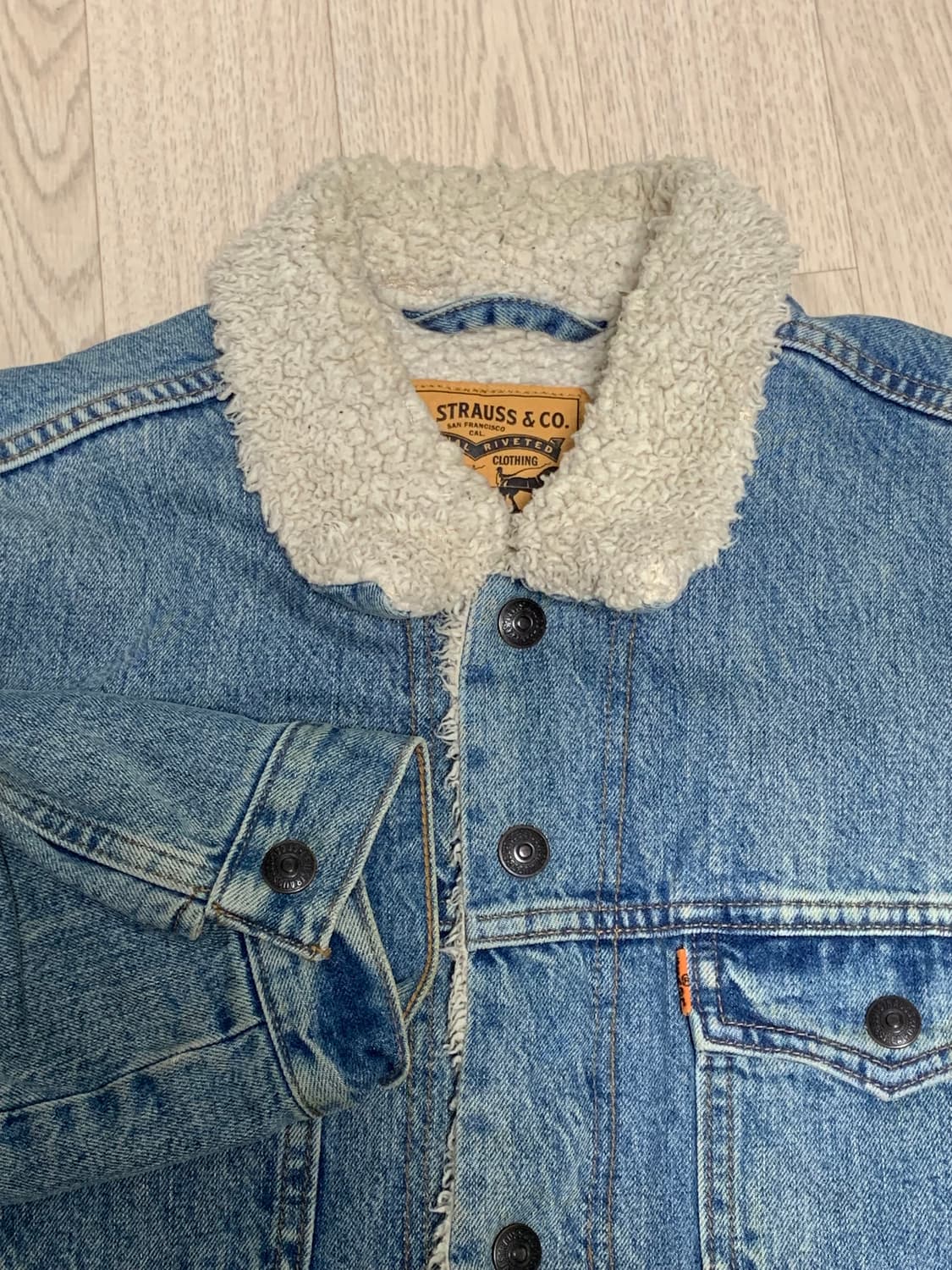 리바이스 데님자켓 L 상품이미지3