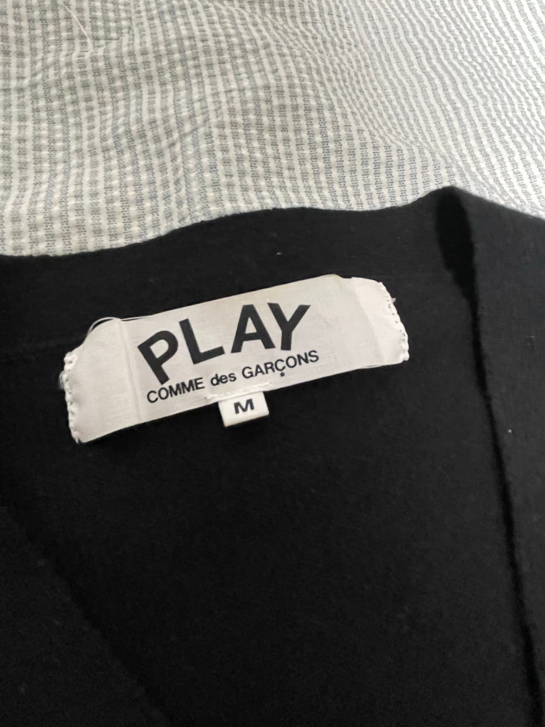 꼼데가르송 더블하트 가디건 상품이미지3