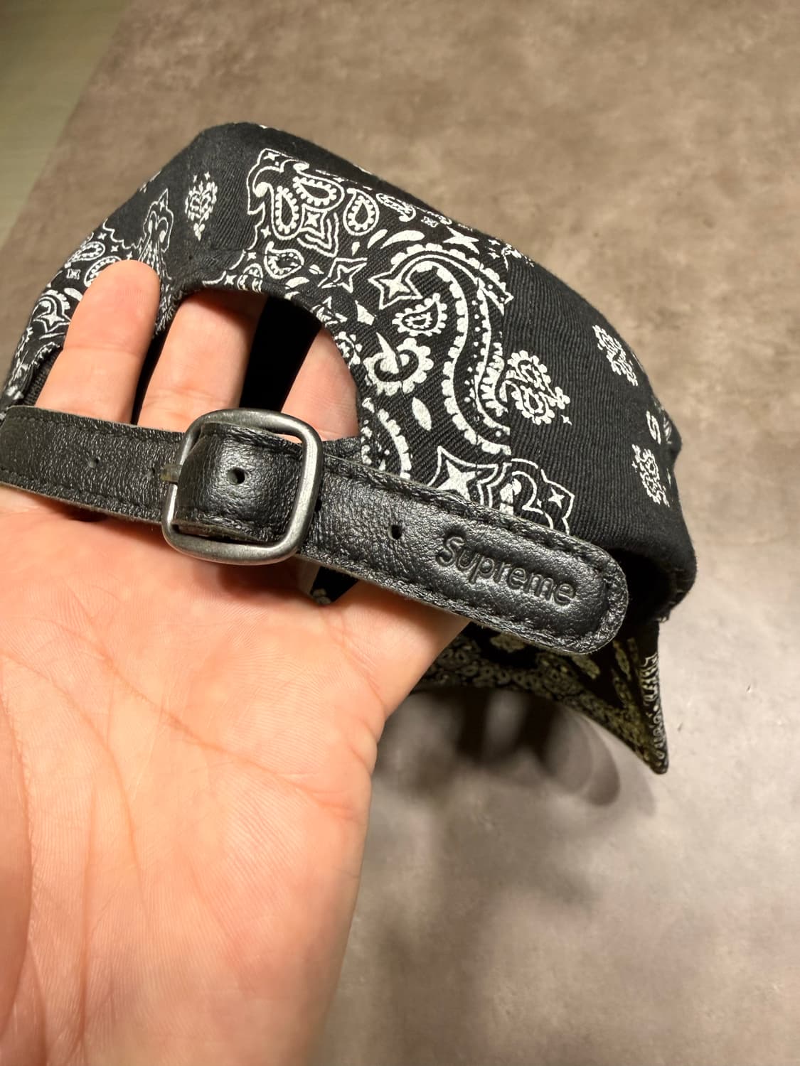 슈프림 반다나캠프캡 상품이미지4