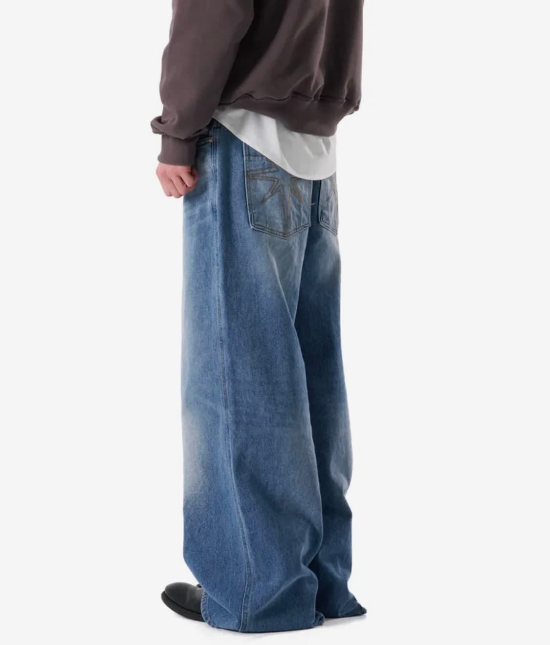 이우가마카라스 데님 1사이즈 상품이미지1