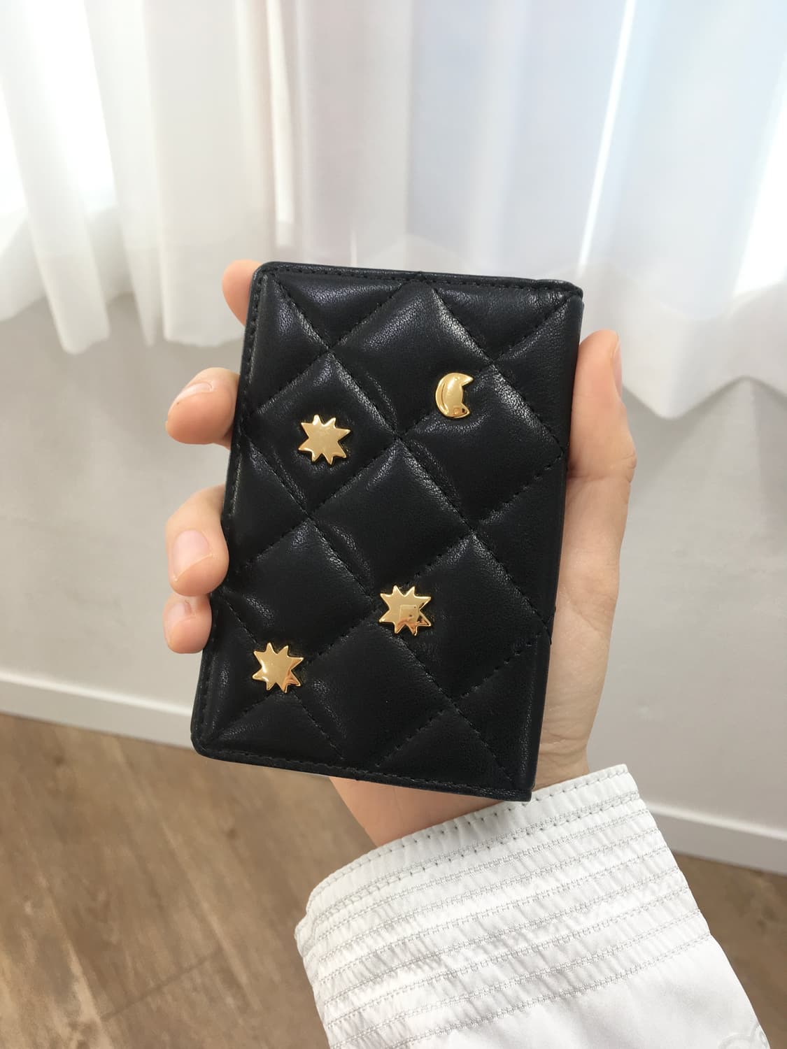 츠모리치사토 퀄팅 카드지갑 상품이미지1