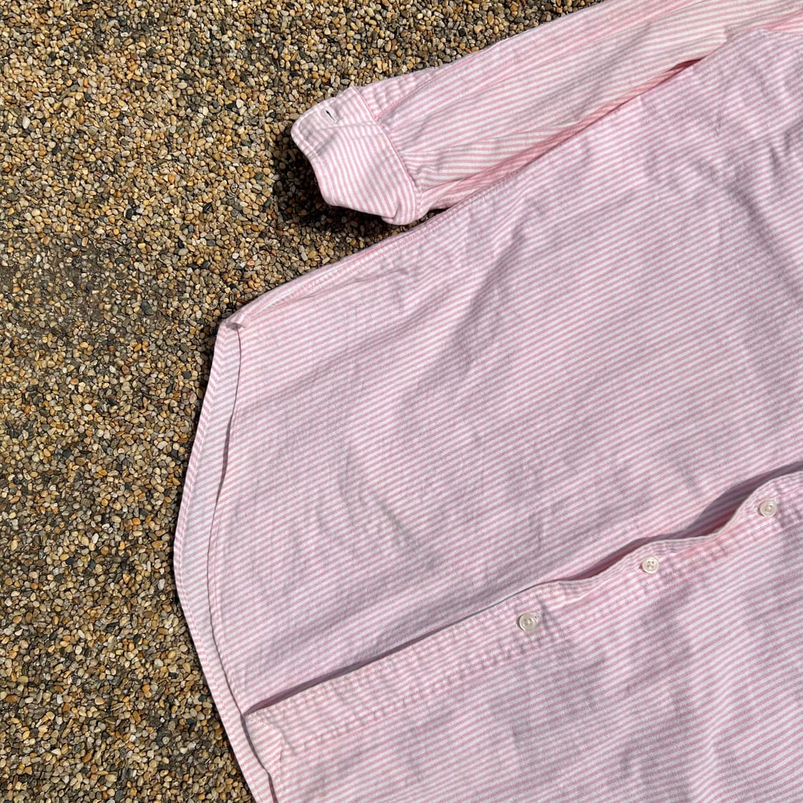 폴로 (POLO RalphLauren)핑크 스트라이프 셔츠 상품이미지3