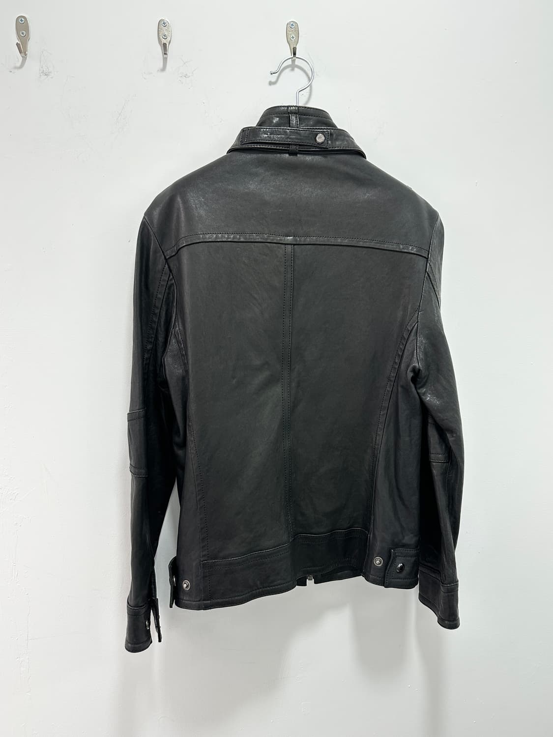 Sieg sheepskin leather jacket 상품이미지8