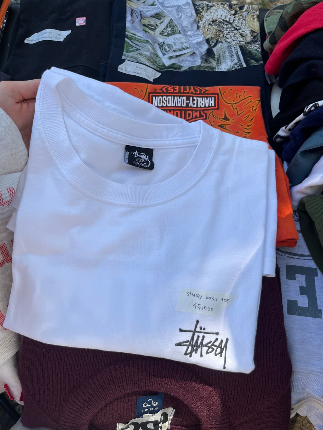 스투시 베이직 반팔티 상품이미지1