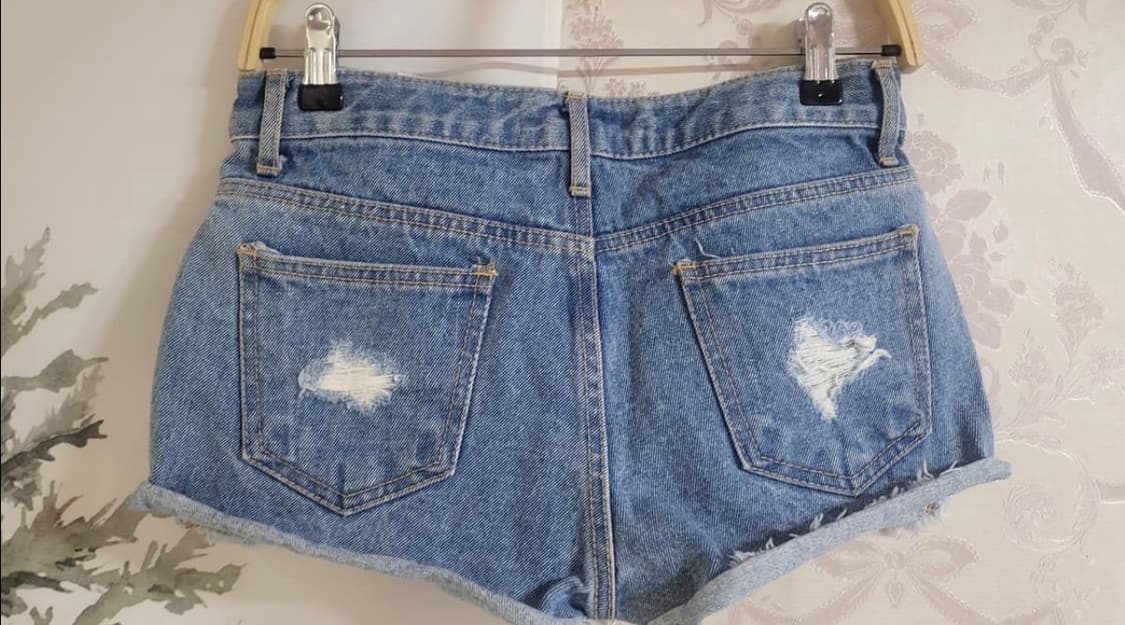 아크네 스튜디오 레이어드 스커트 데님쇼츠 상품이미지2