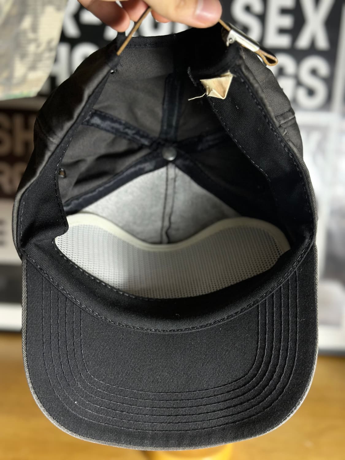 90s Hardrock Cafe 빈티지 하드락 카페 선페이드 모자 상품이미지5