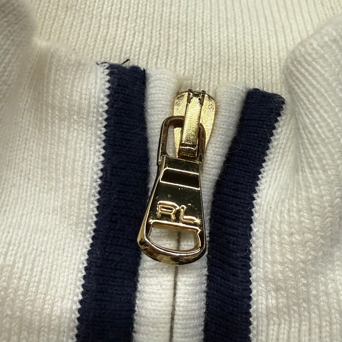 폴로 랄프로렌 화이트 빅포니 집업 상품이미지5