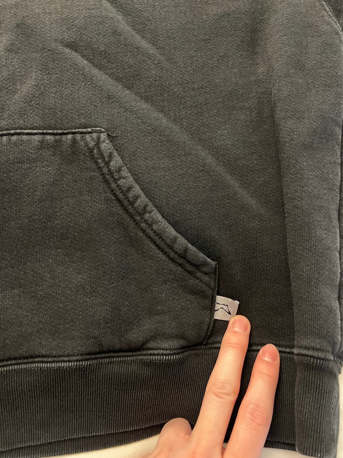 아킴보 클럽 / 페이디드 블랙 후드 / L 상품이미지4