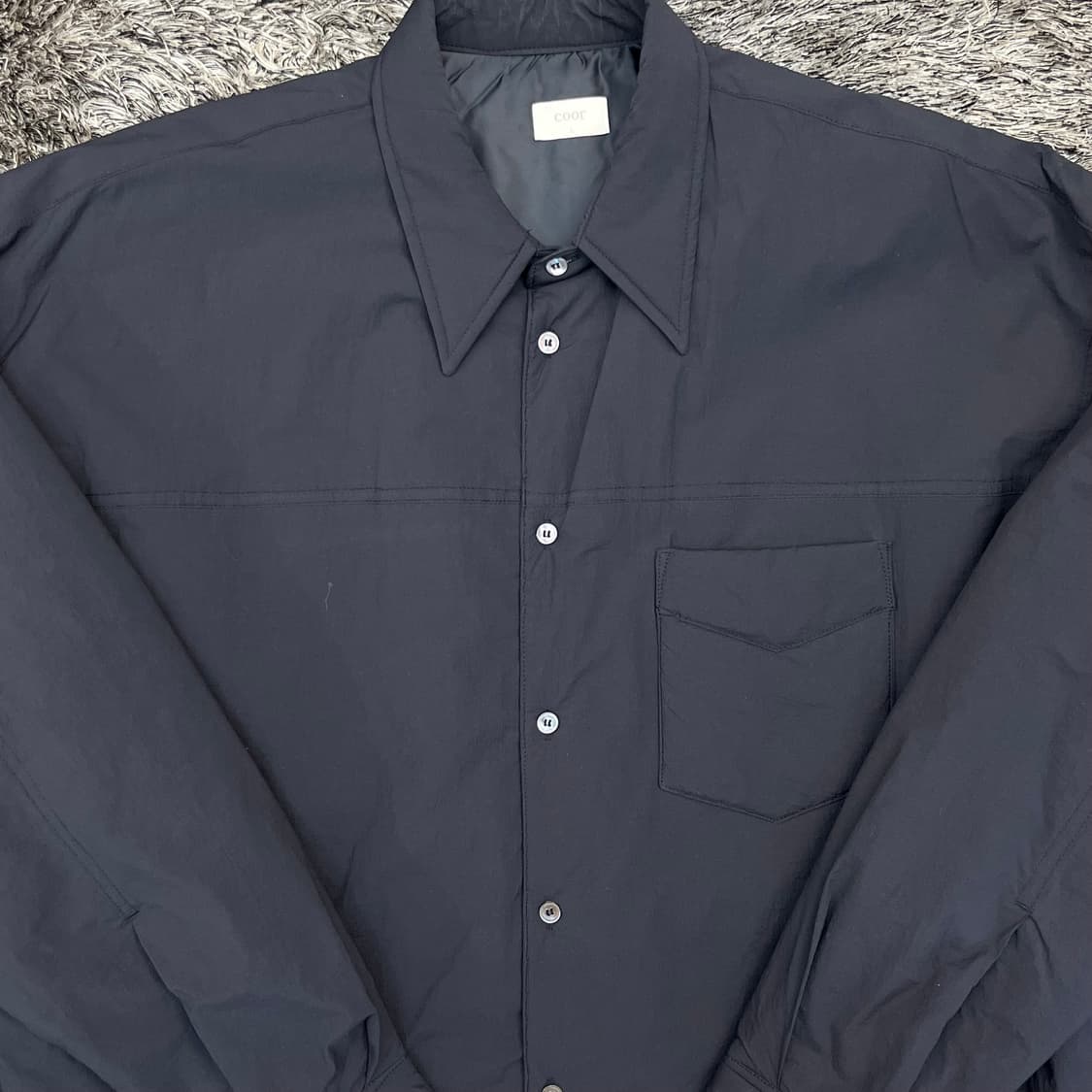 쿠어 남성 라이트 웨이트 패디드 셔츠 (L) 상품이미지2