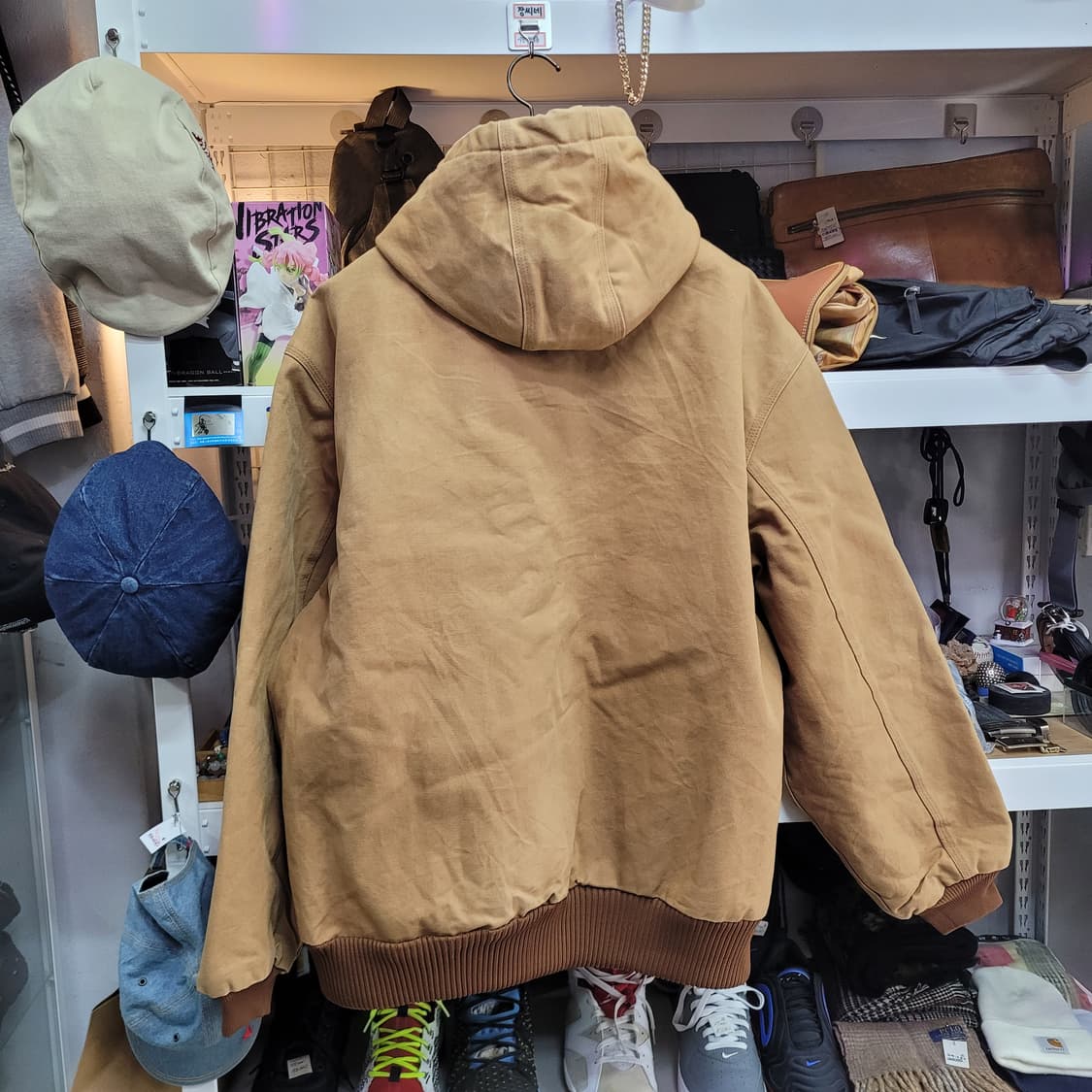 Carhartt 칼하트 103940-BRN 덕 캔버스 워크자켓 상품이미지2