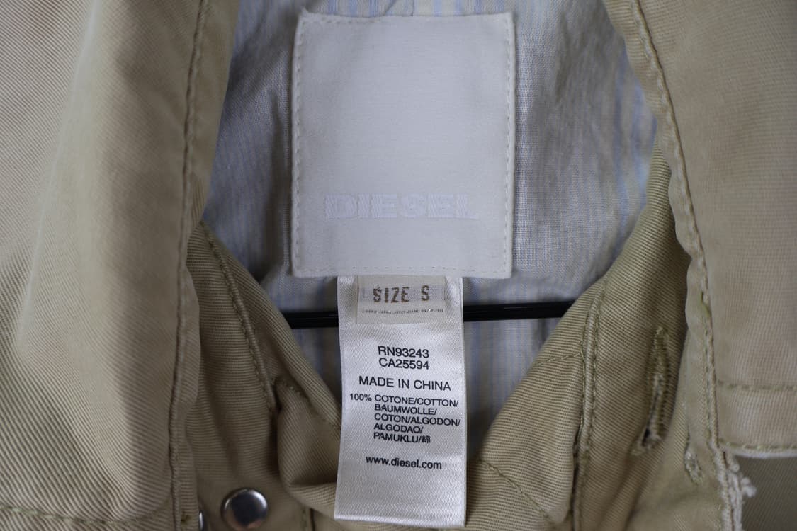 Diesel Y2k Beige Jackets 상품이미지9
