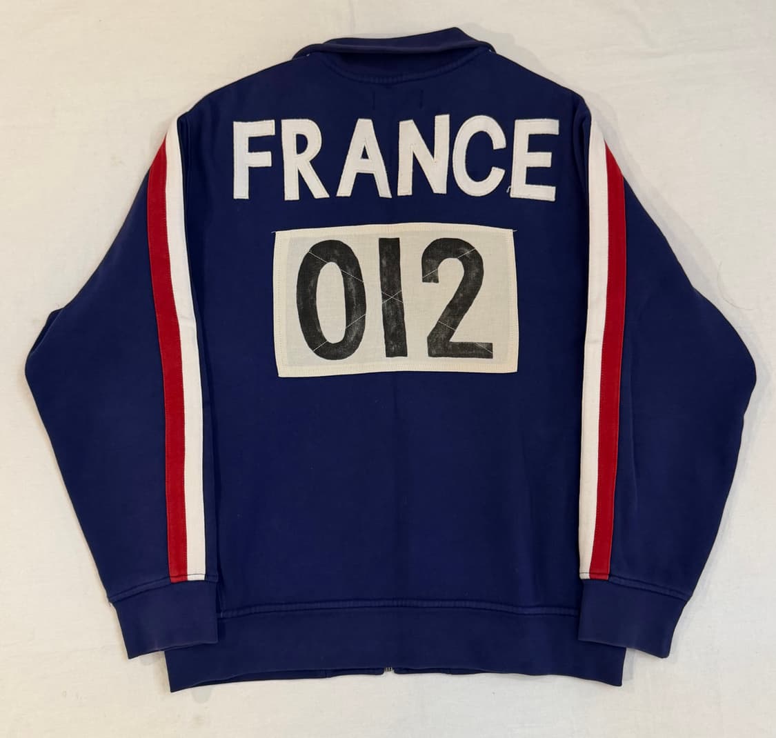 폴로 랄프로렌 빅포니 치프키프 프랑스 집업 져지 블루 상품이미지3