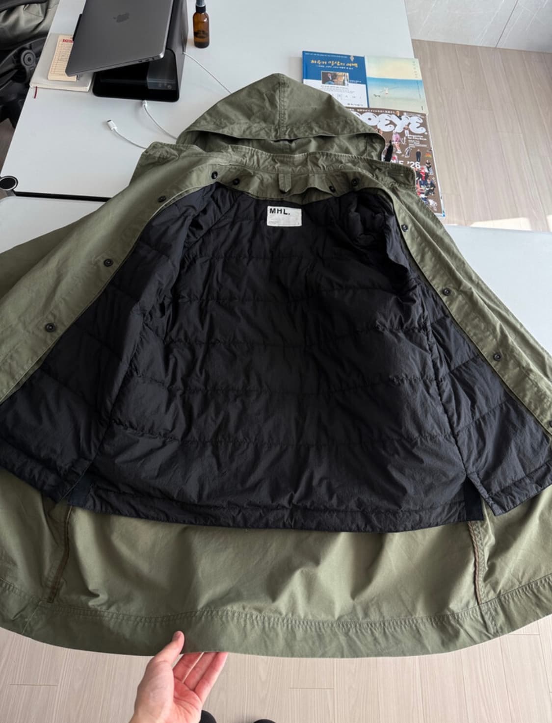 MHL - M51 Parka Coat (Natural Khaki) 상품이미지5