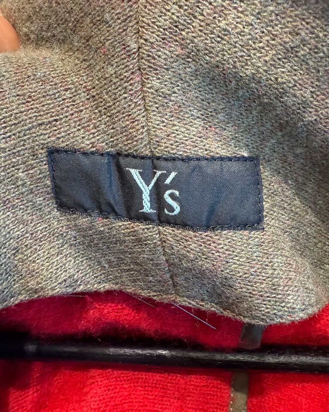 y’s 브라운 20AW 돌먼 슬리브 포켓 후디 자켓 상품이미지8