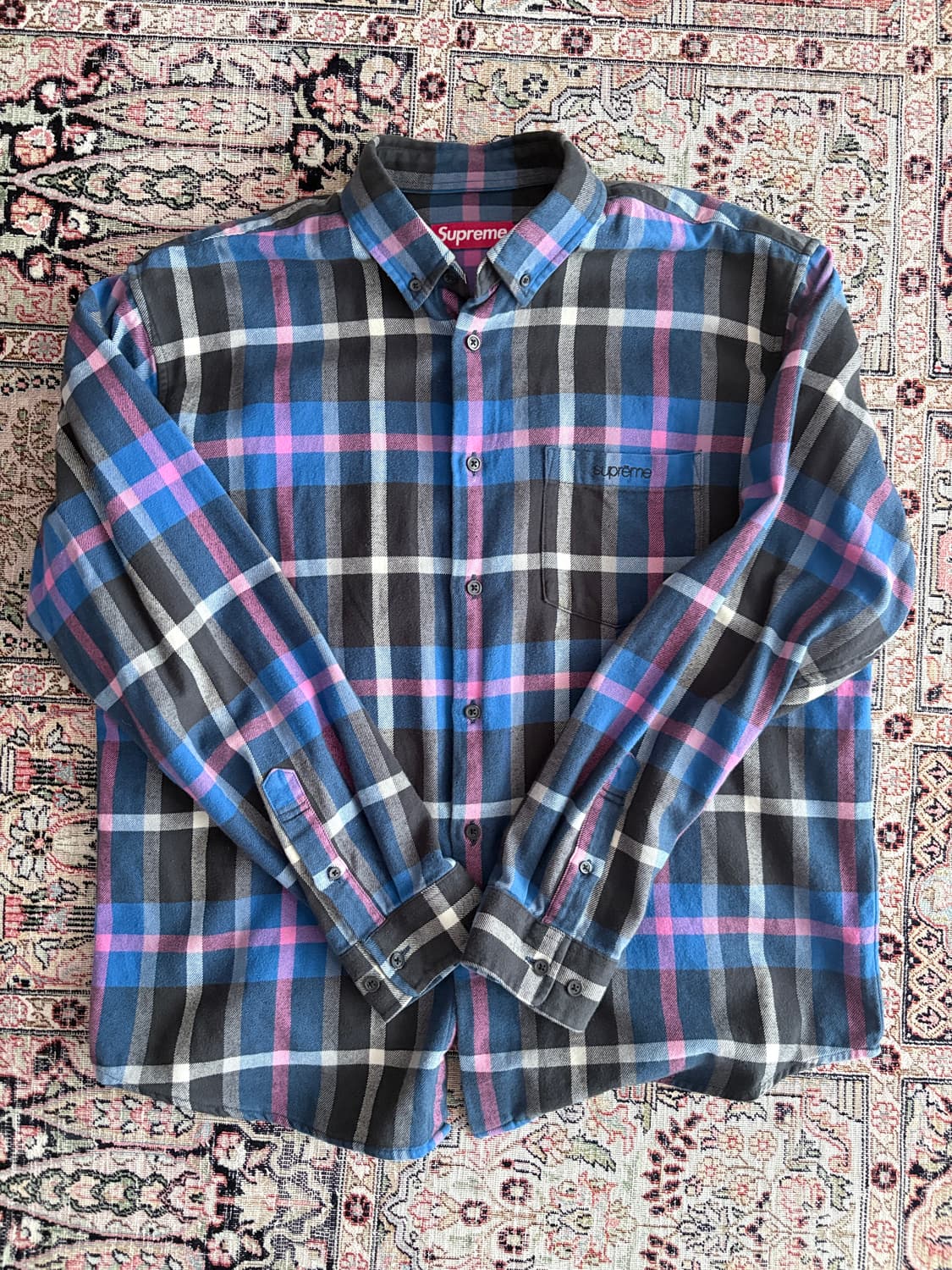 슈프림 플라넬 셔츠 상품이미지1