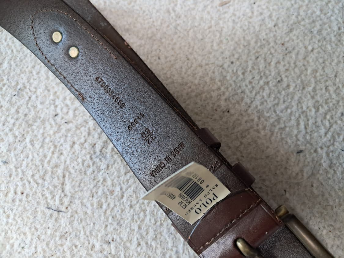 폴로 가죽벨트 상품이미지2