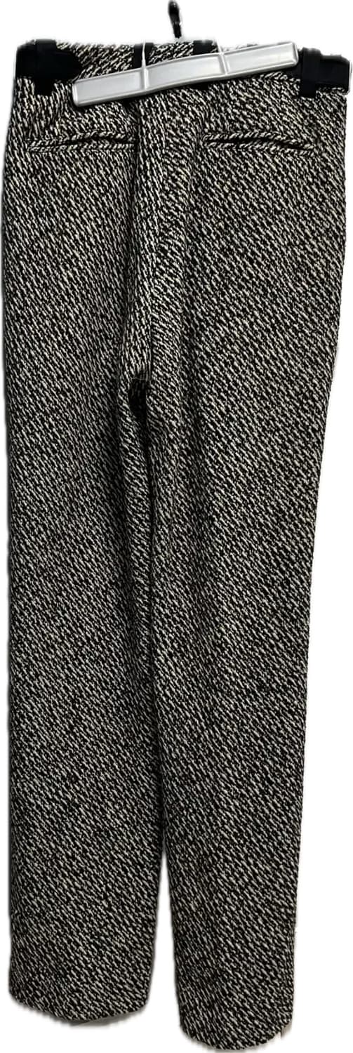 [(S) 룩북 모델용 미발매 샘플]22FW STU 트윌 베이지 블랙 팬츠 상품이미지3