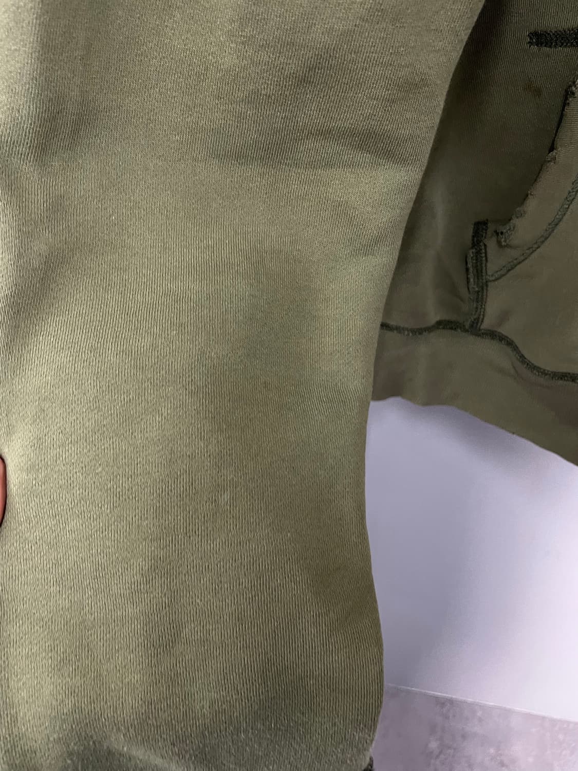 홀리스터 데미지 카키 후드집업 H2581 상품이미지5