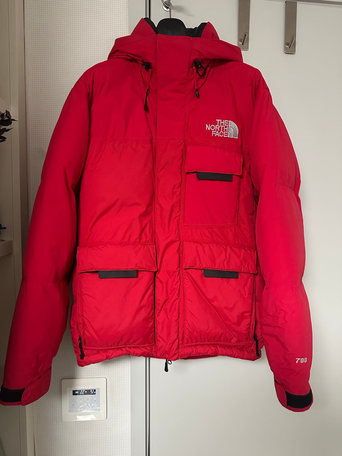 노스페이스 700 레드 패딩 95 상품이미지1