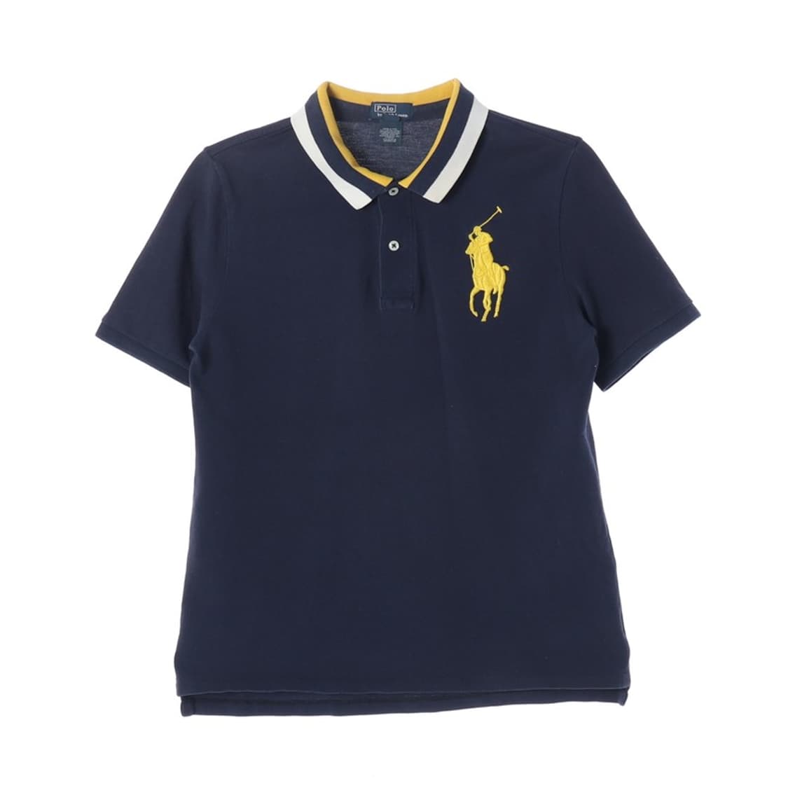 폴로 랄프로렌 빅포니 배색 카라티 XL 18-20 상품이미지1