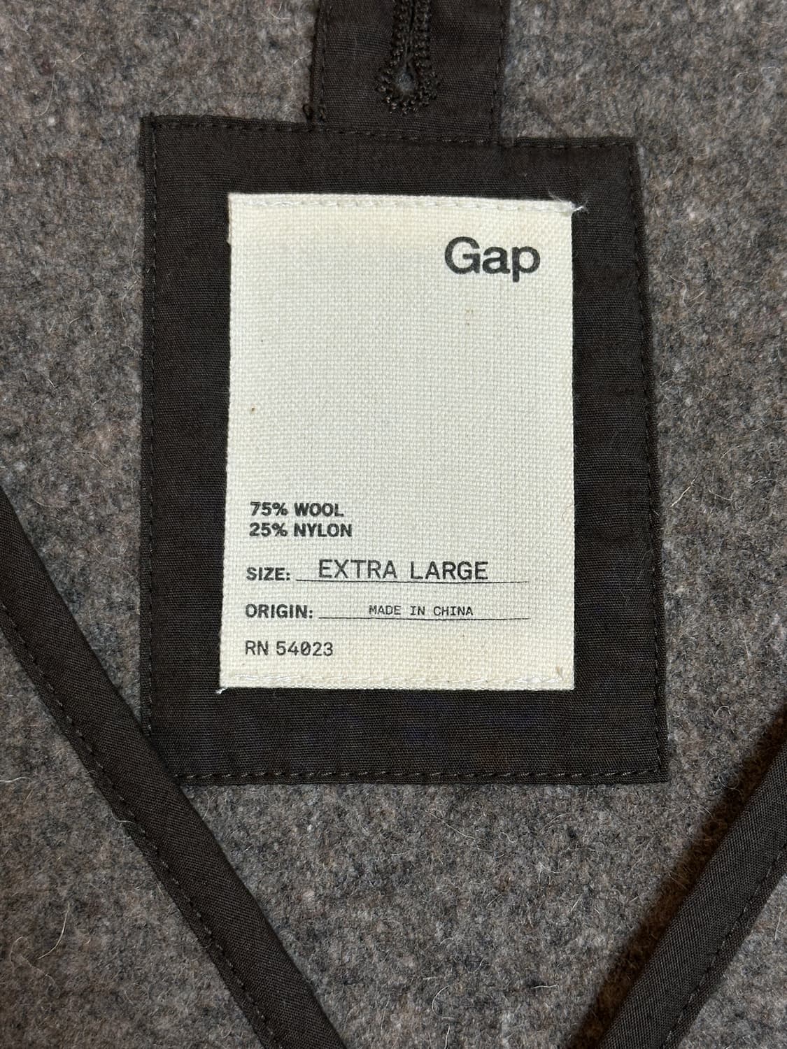 갭 펠트울 베스트 XL 상품이미지6
