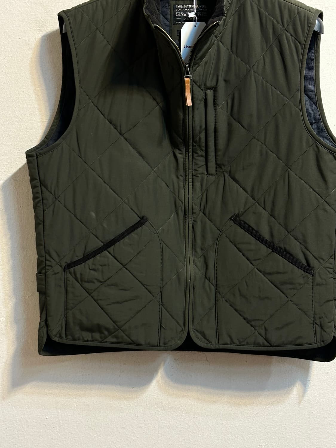 (deadstock) 제이크루 ‘서섹스’ 퀼티드 인슐레이티드 베스트 상품이미지3