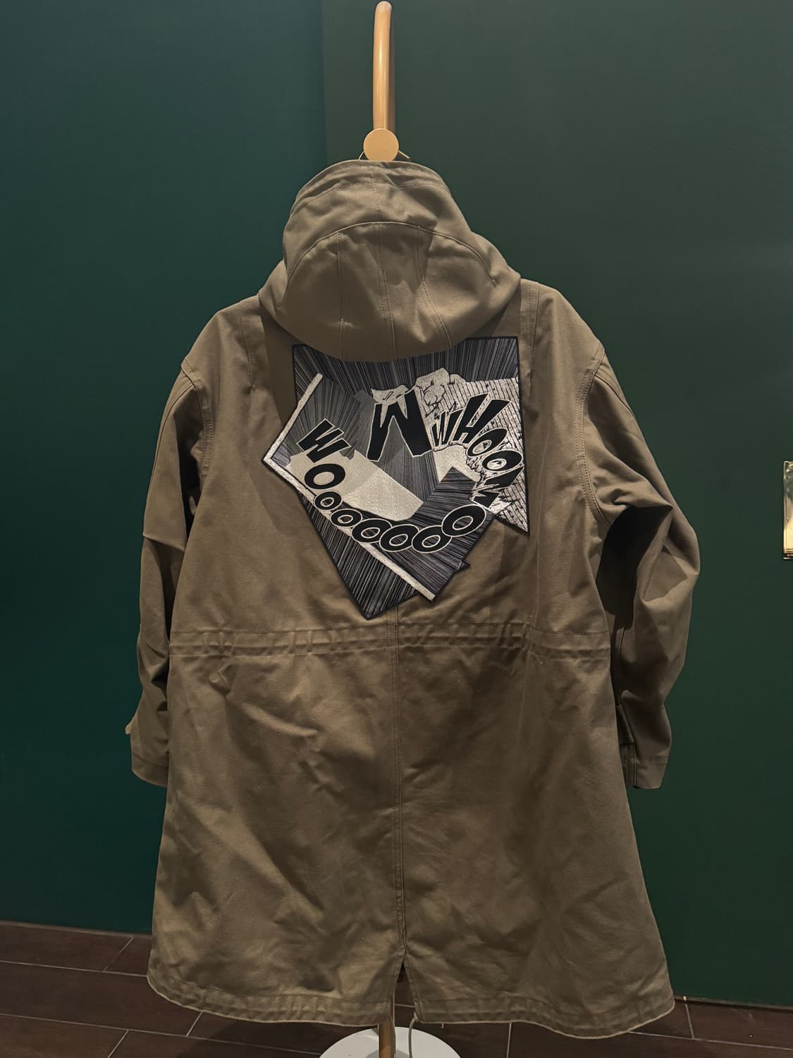 셀린느 야상코트 카키 19FW 에디슬리먼 크리스찬마클레이 36사이즈 상품이미지3