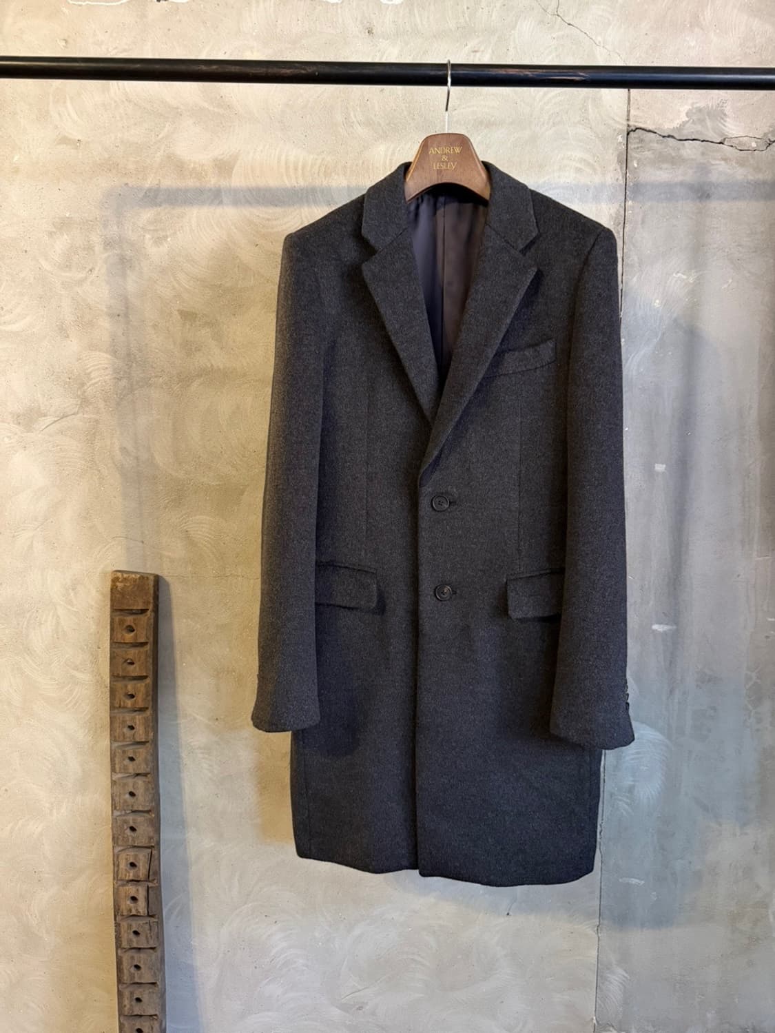 타임 체스터필드 코트 슬림100 상품이미지1