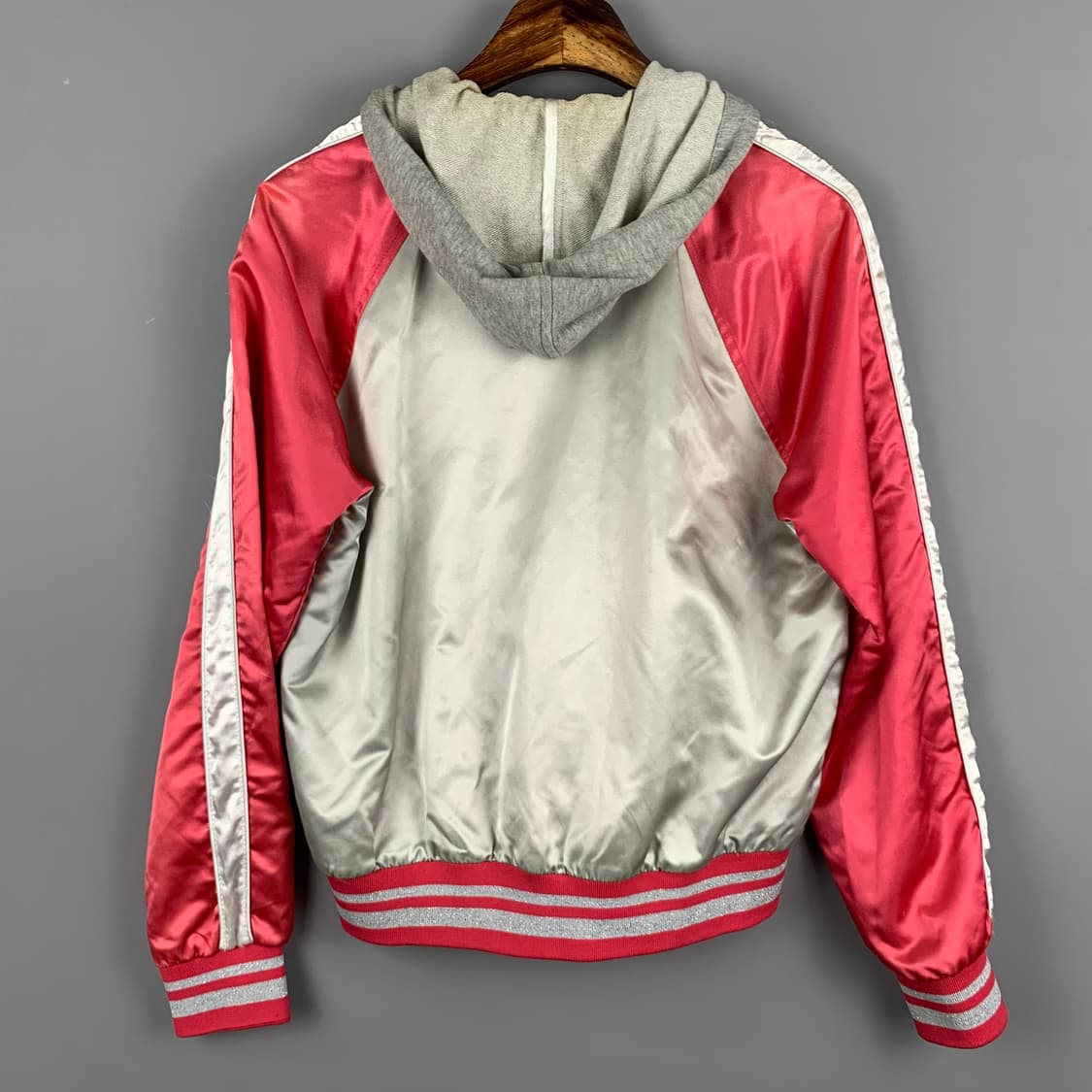 MLB 뉴욕양키스 나그랑 새틴 바시티 자켓 상품이미지3