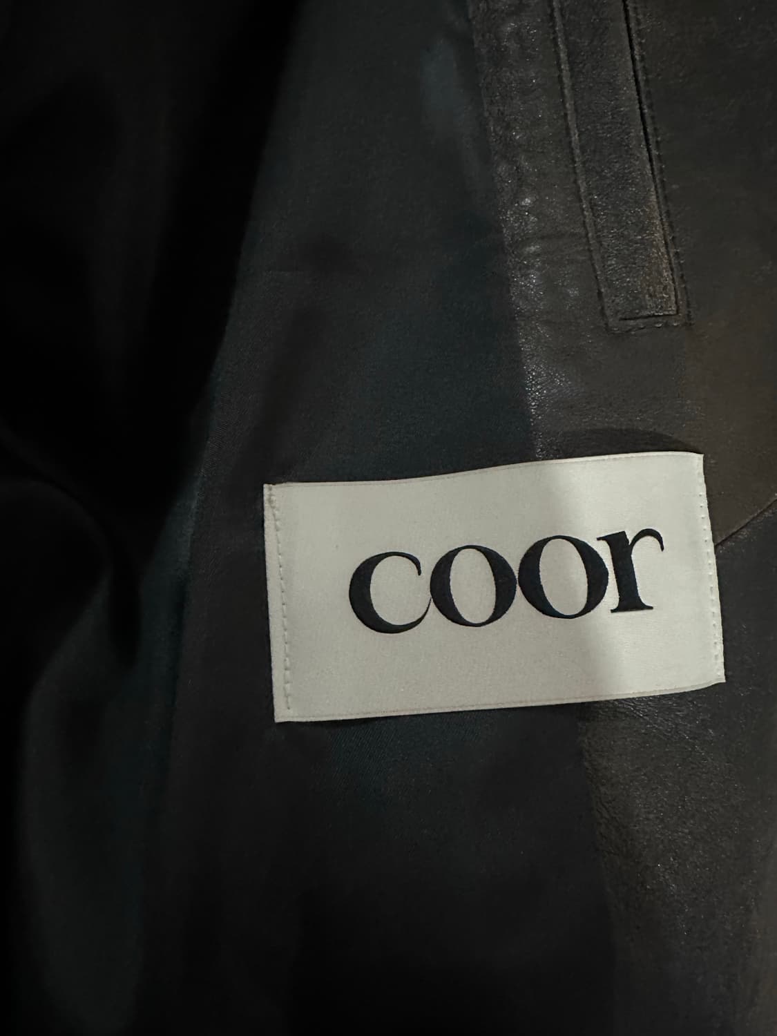 쿠어 믹스드레더 자켓 L 상품이미지4