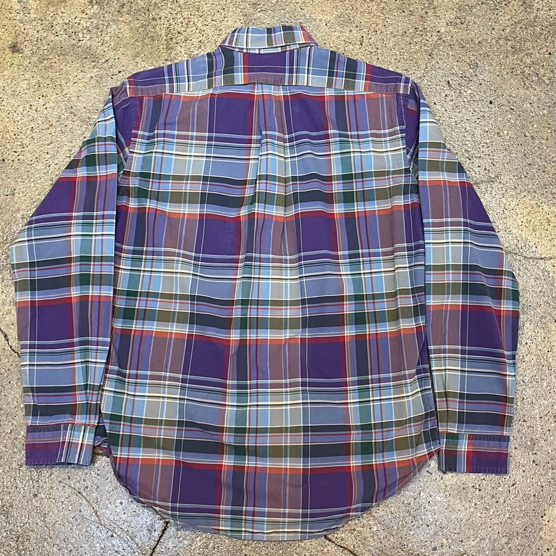 미국 빈티지 폴로 랄프로렌 긴팔 체크셔츠 상품이미지6