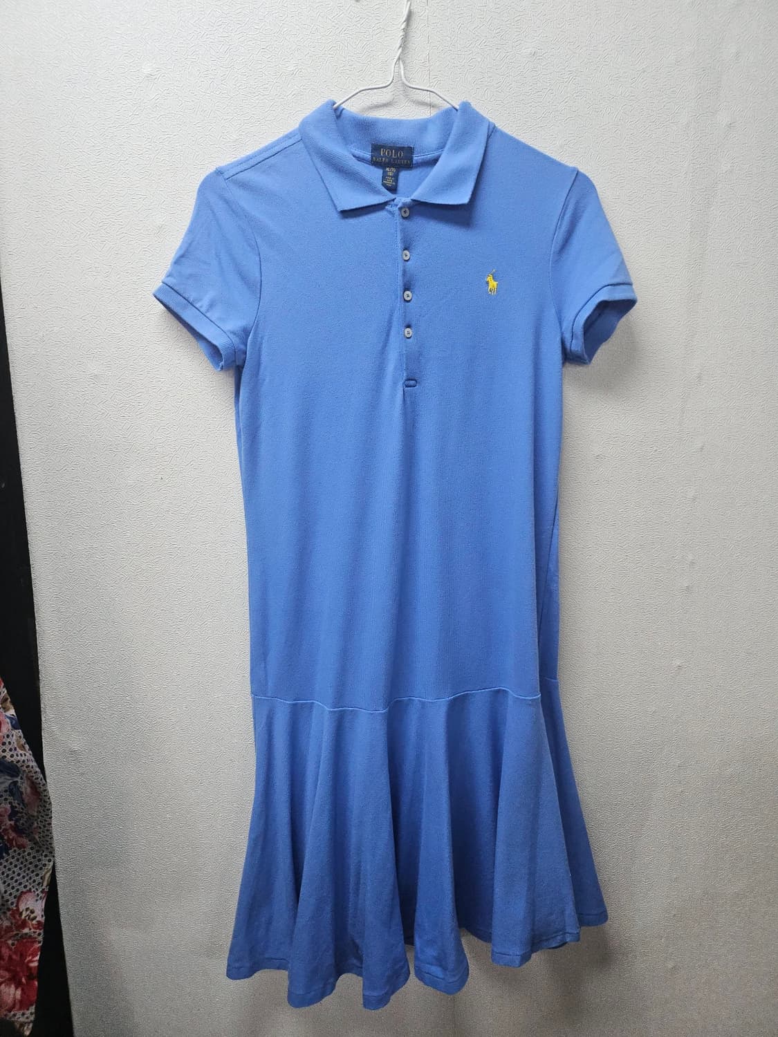 폴로 랄프로렌 블루 카라 원피스 XL  여성 S 상품이미지1