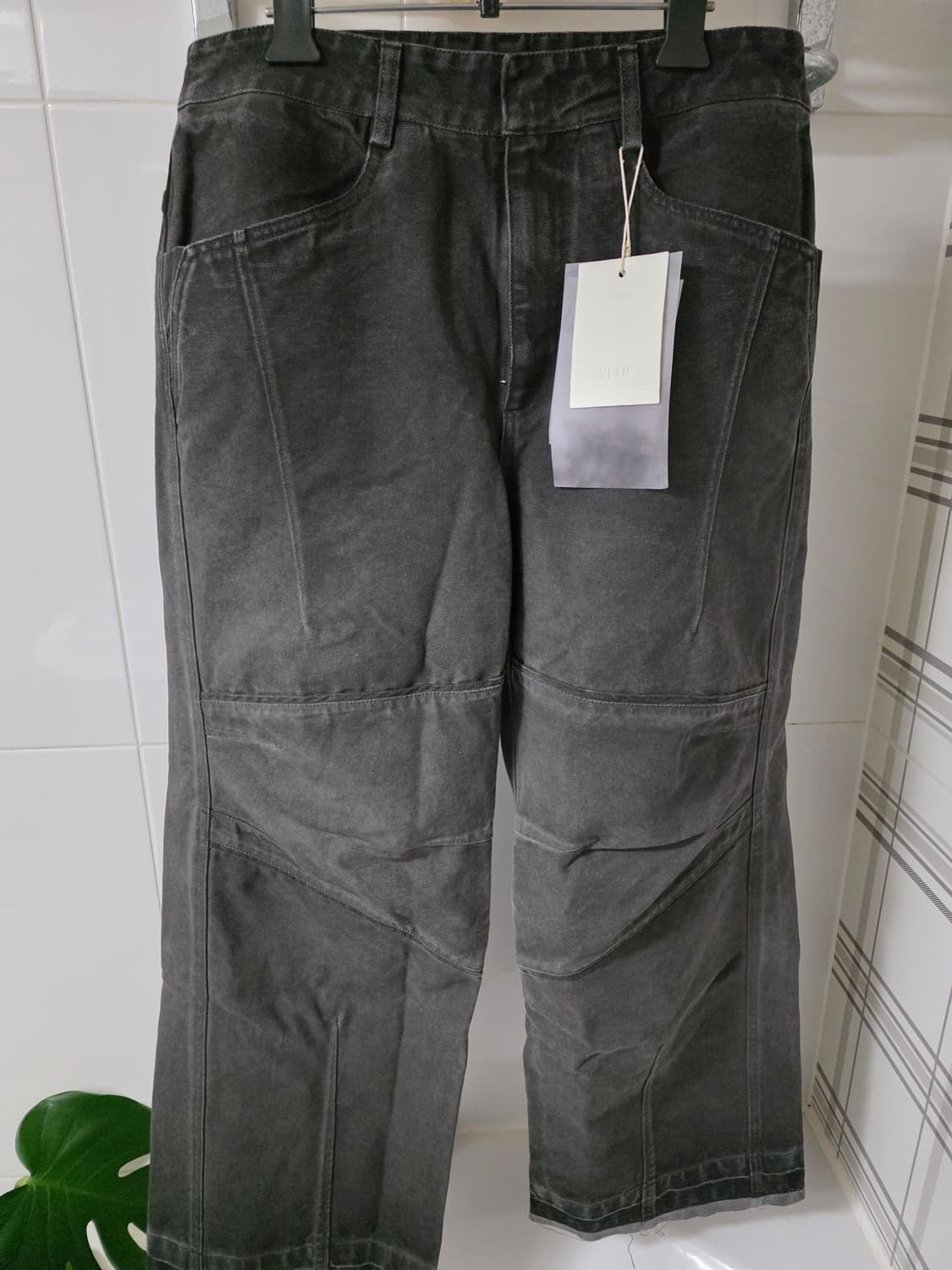 엑슬림 xlim ep.8 01 트라우저 블랙 M 상품이미지1