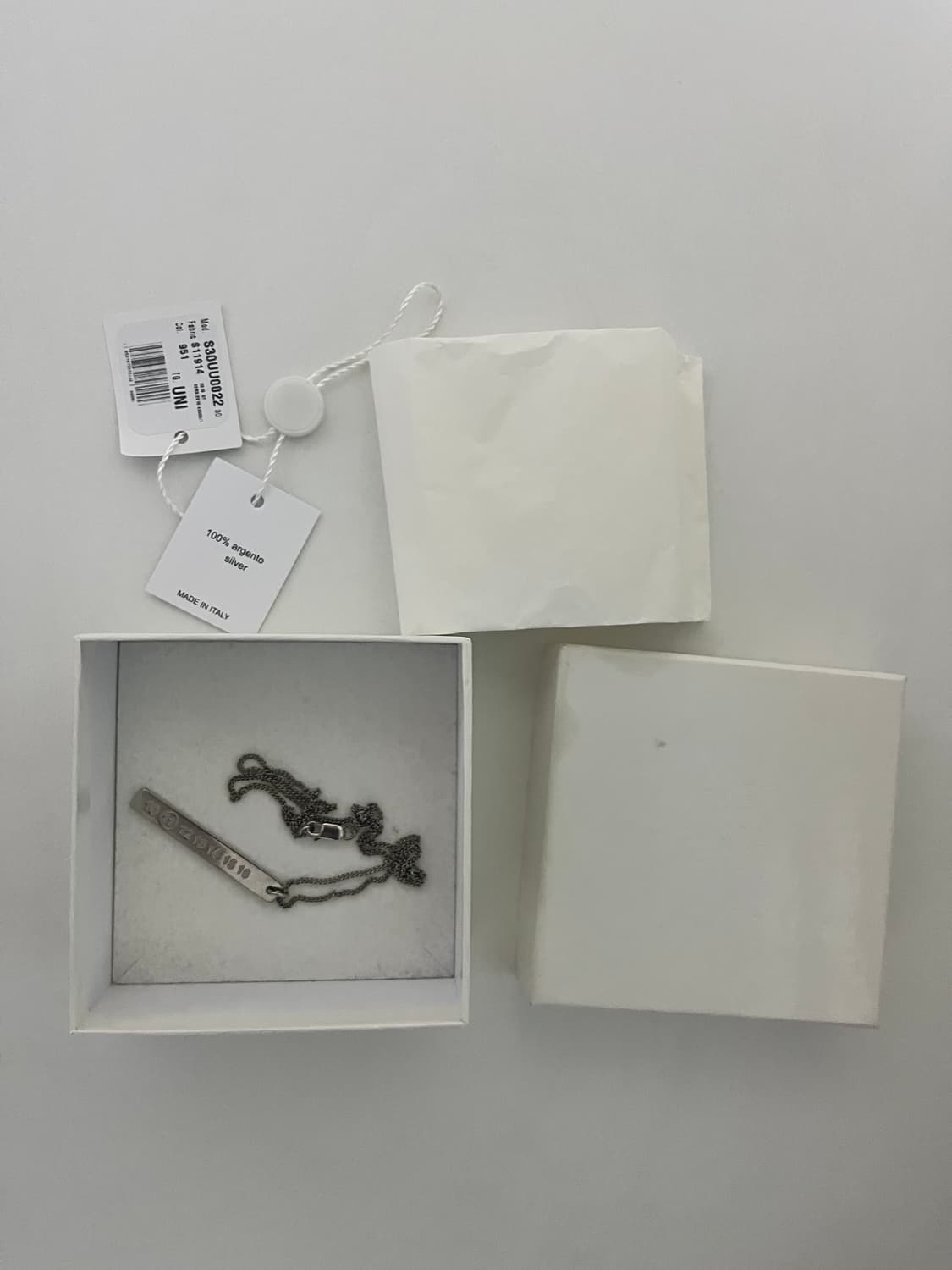 마르지엘라 넘버링 목걸이 상품이미지1