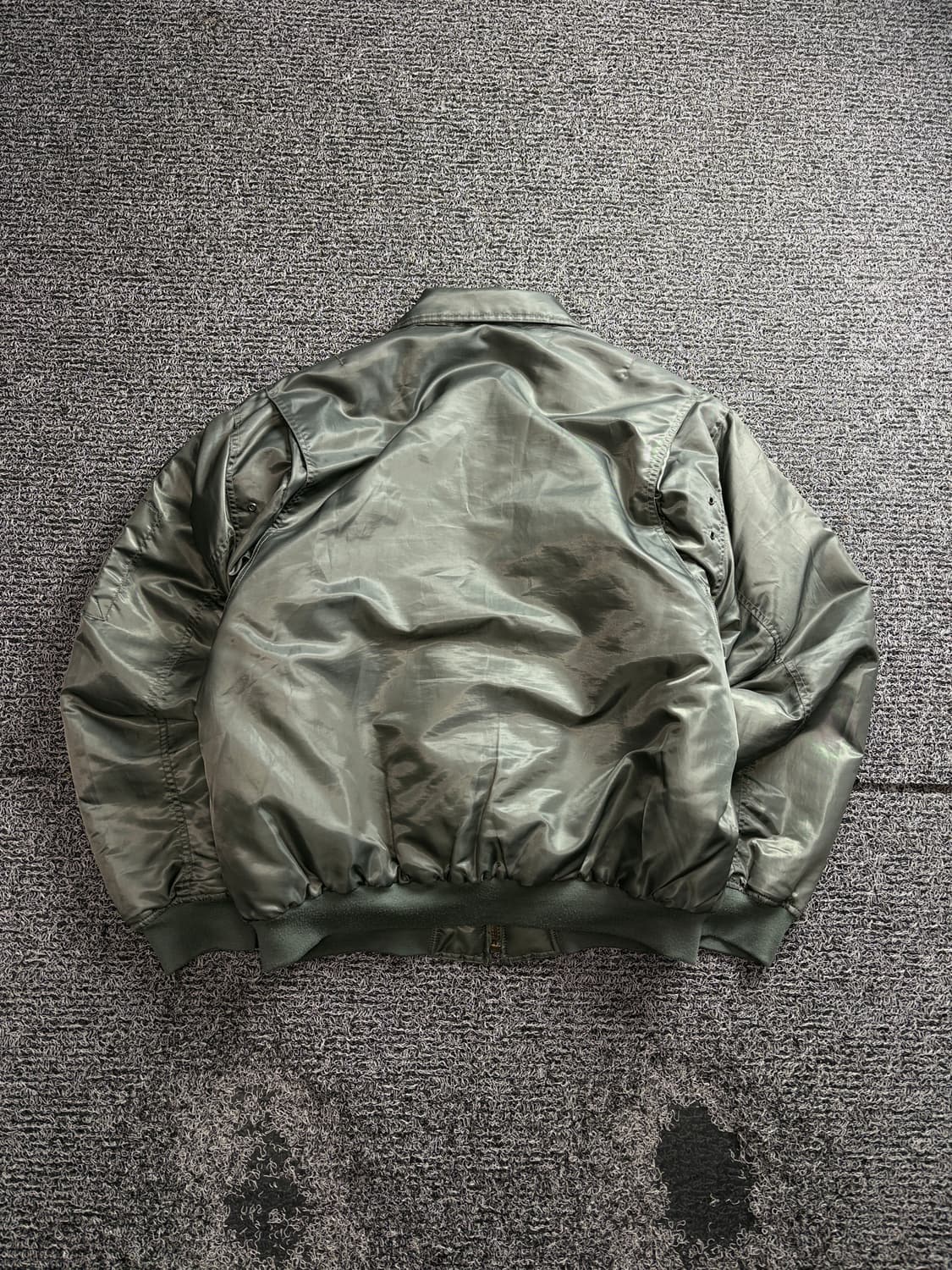 US 에어포스 C-4 MA-1 밀리터리 항공점퍼 3239 상품이미지5