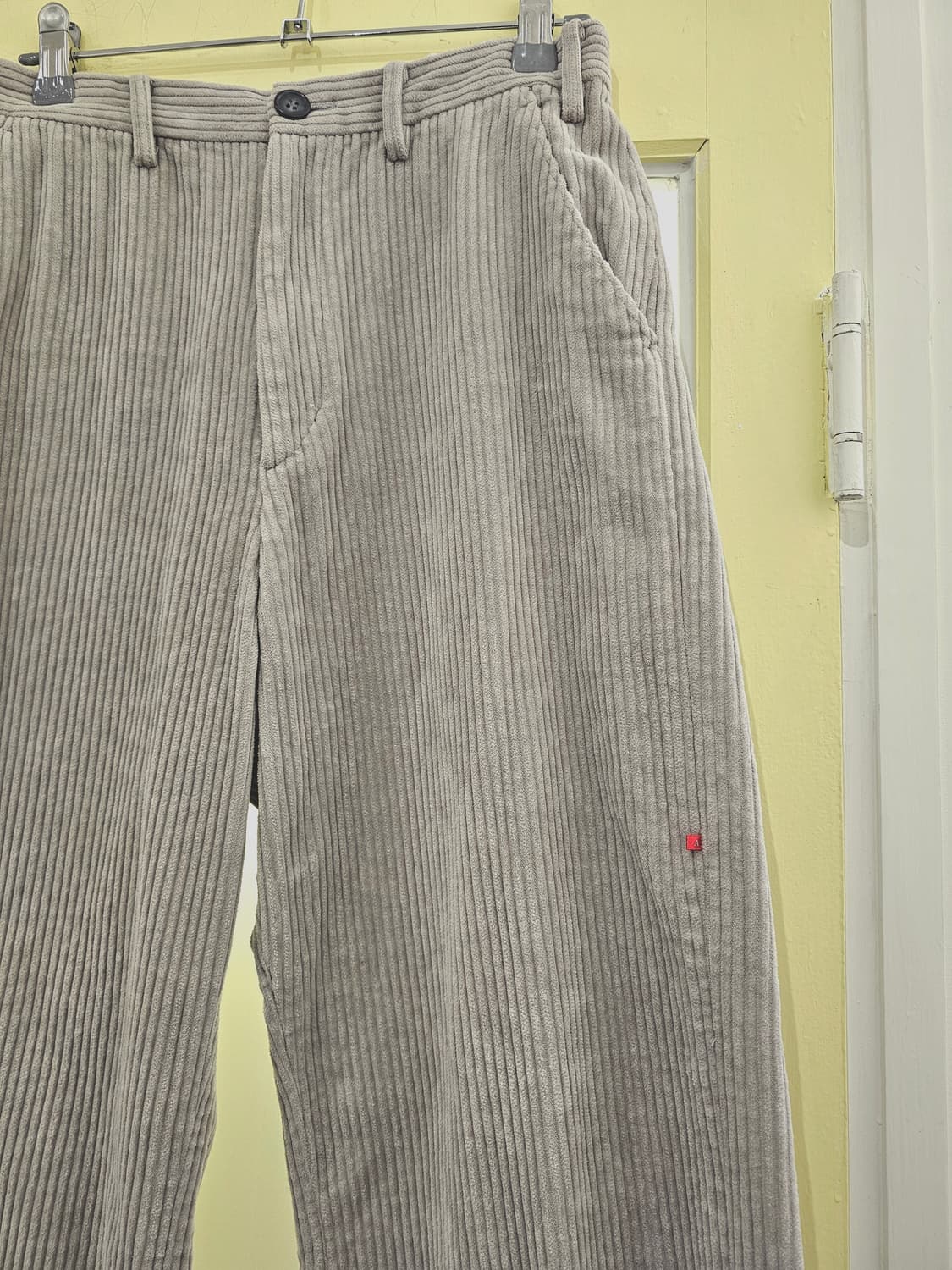 Japan P.A 연그레이 와이드 코듀로이PT 상품이미지5