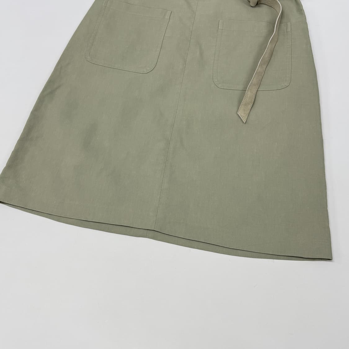 Dries Van Noted leather belted skirt 상품이미지5