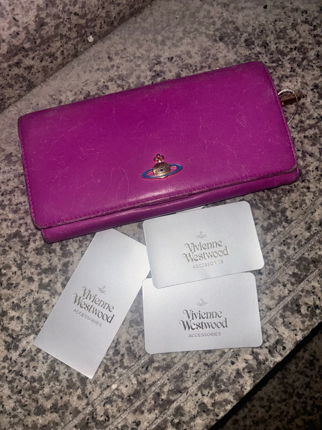 Vivienne Westwood Orb Leather  Wallet 상품이미지1
