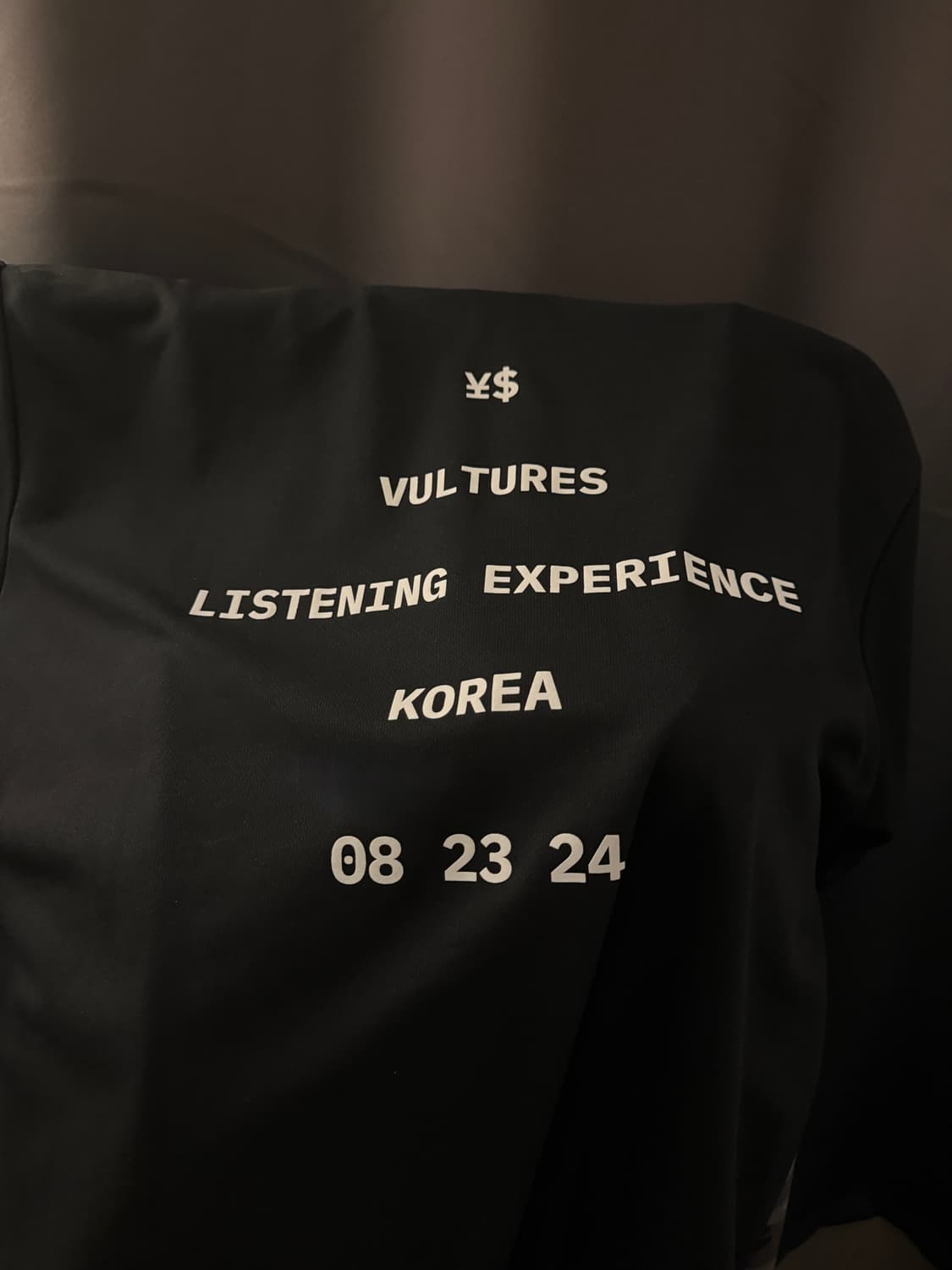 칸예 STAFF 티셔츠 (리스닝파티공연) 상품이미지1