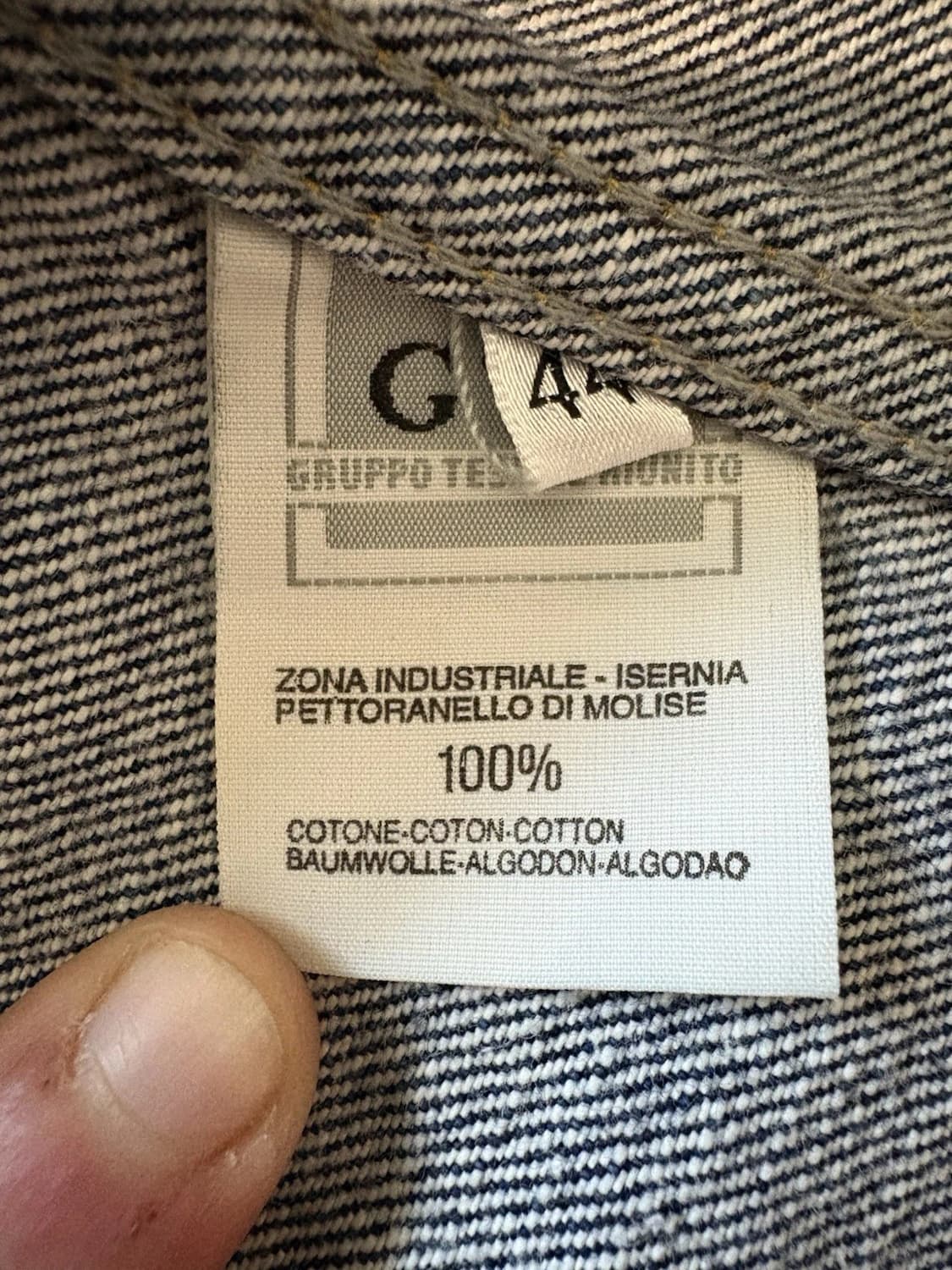 헬무트 랭 클래식 데님 자켓 상품이미지5